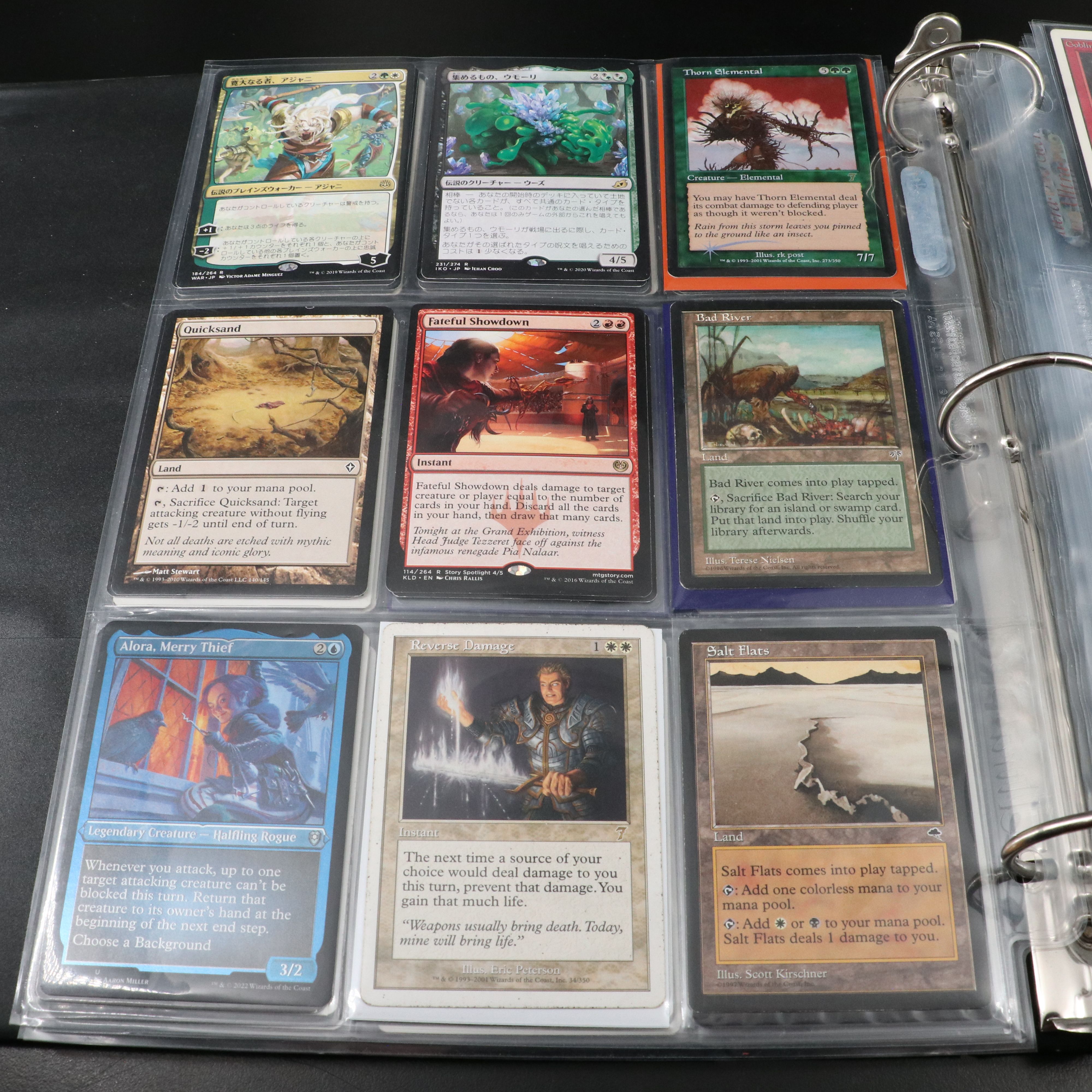 Magic: The Gathering Card Album of Nearly 400, 1990s to 2010s
