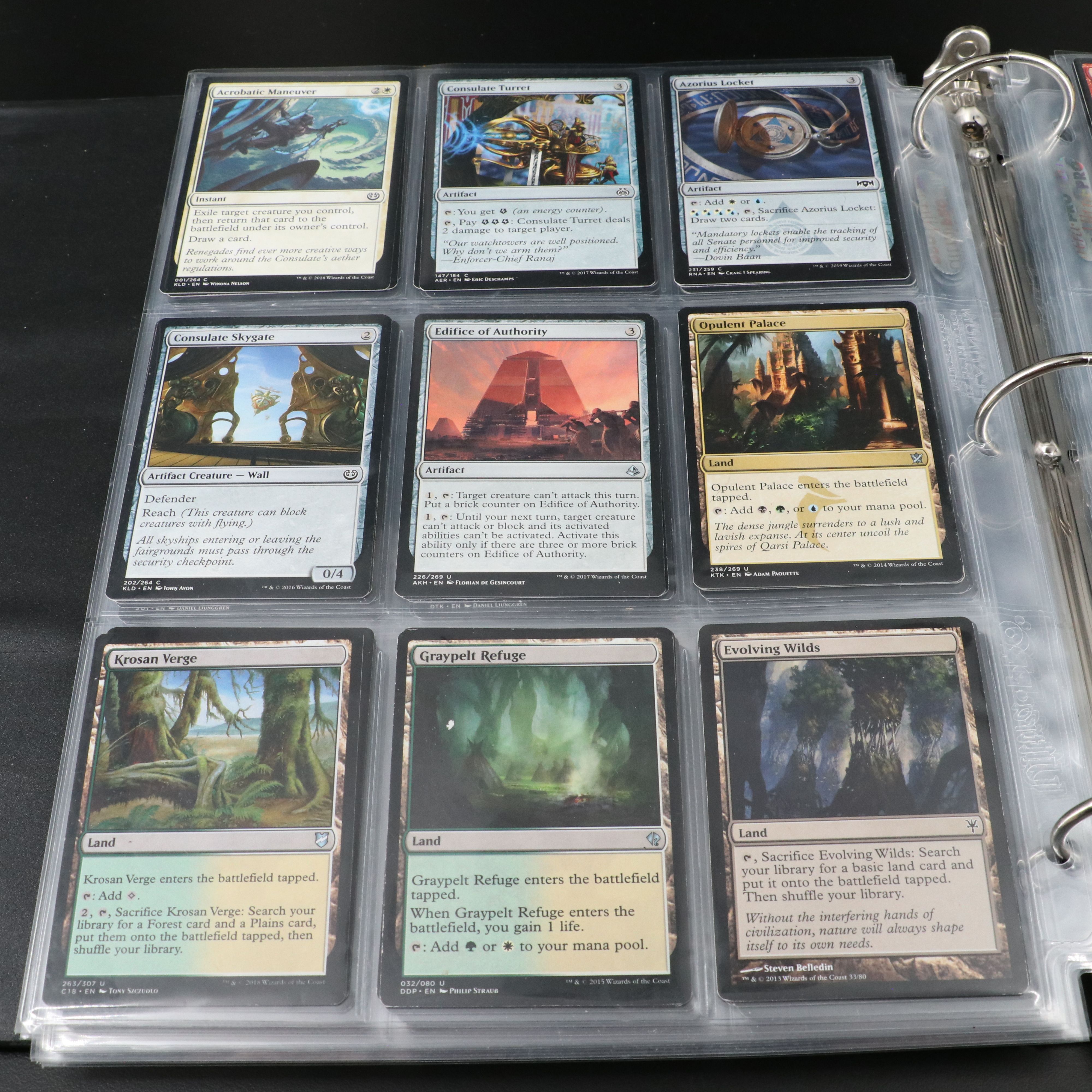 Magic: The Gathering Card Album of Nearly 400, 1990s to 2010s