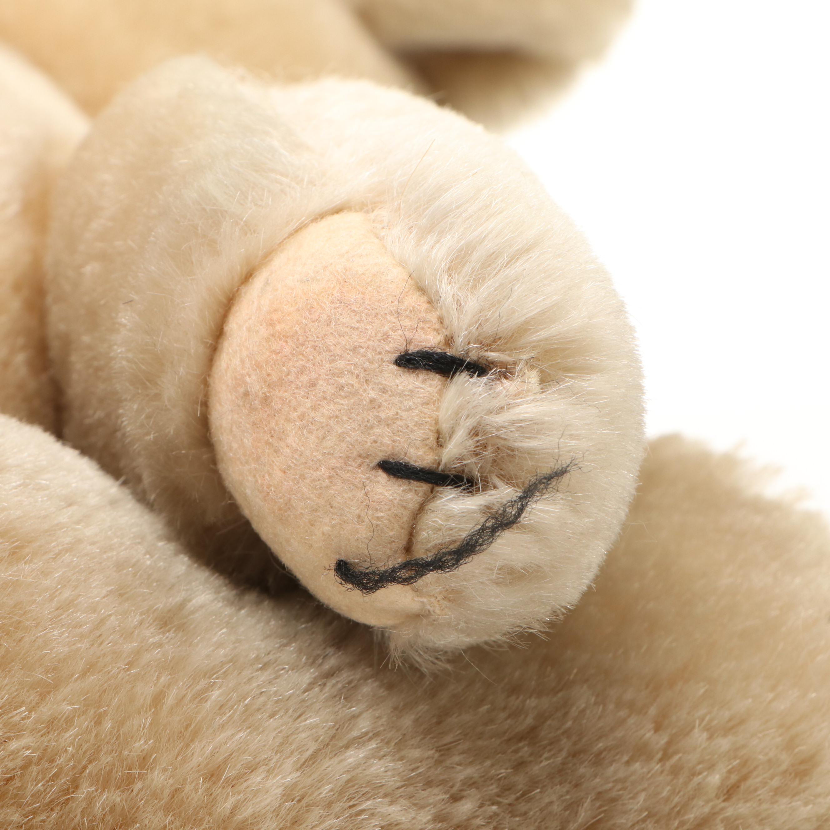 Mohair Jointed Teddy Bear, Mid-20th Century