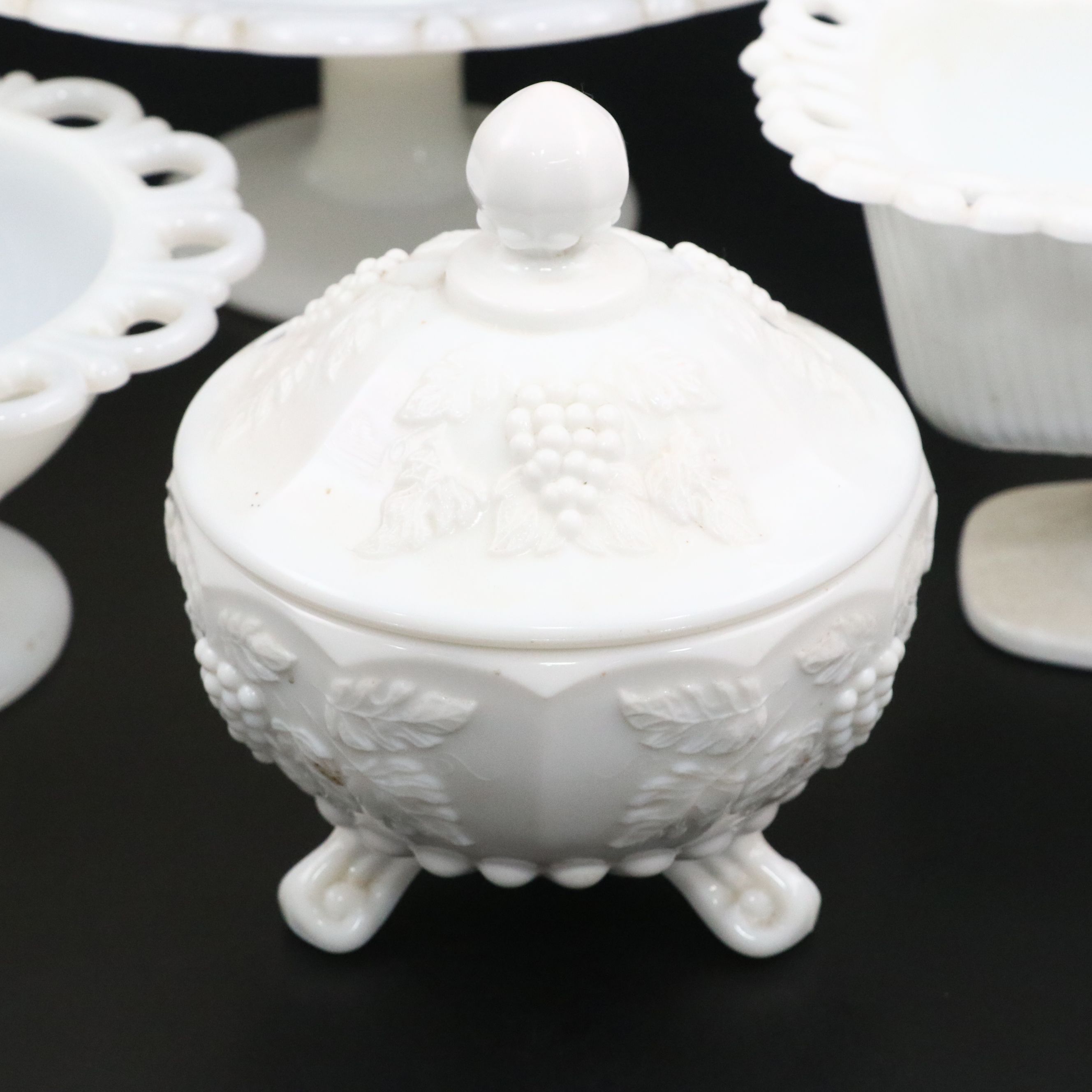 Anchor Hocking, Indiana with Other Milk Glass Bowls, Dish and More