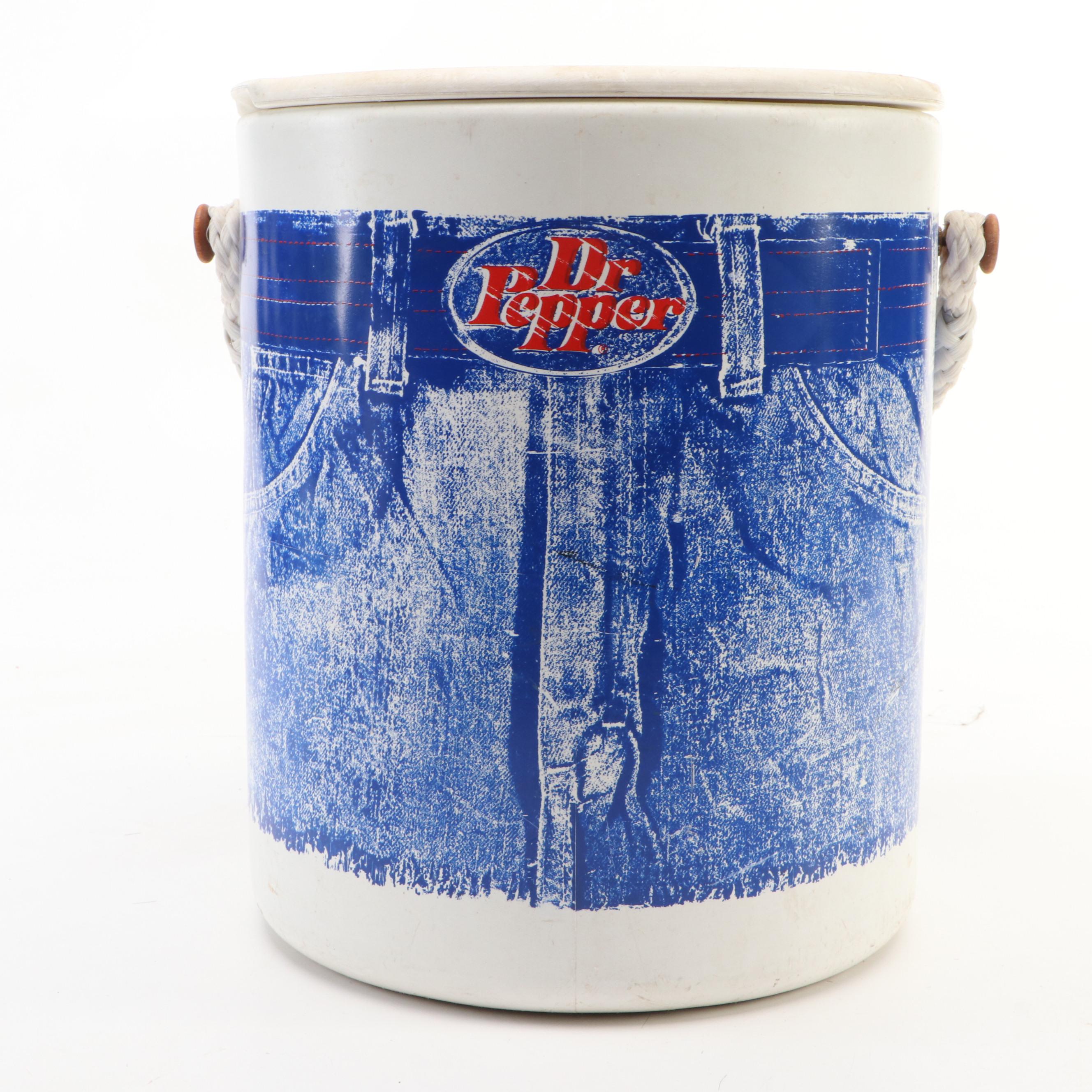 Hamilton-Skotch Dr. Pepper Plastic Cooler