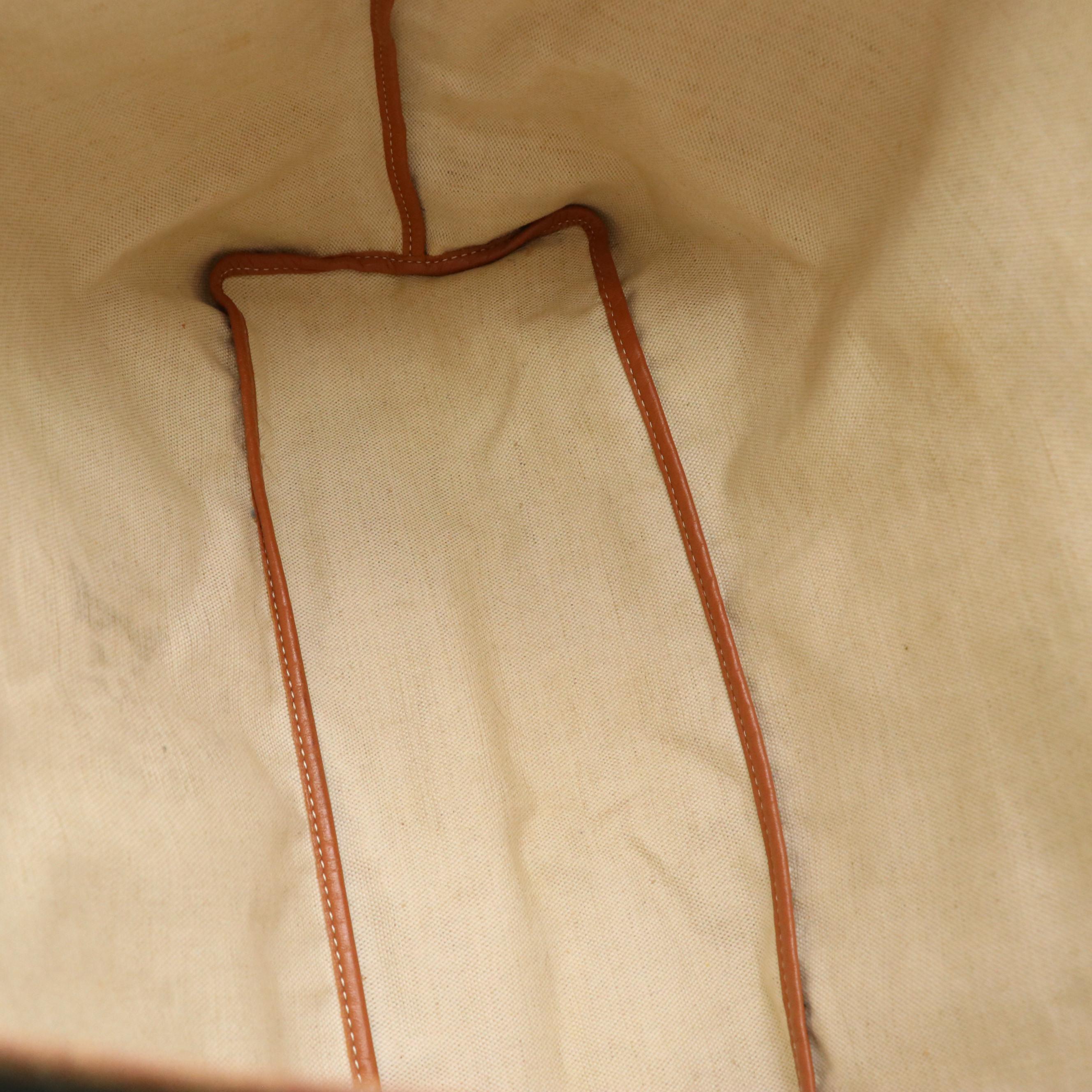 Goyard Saint Louis PM Tote and Pouch in Navy Goyardine Canvas