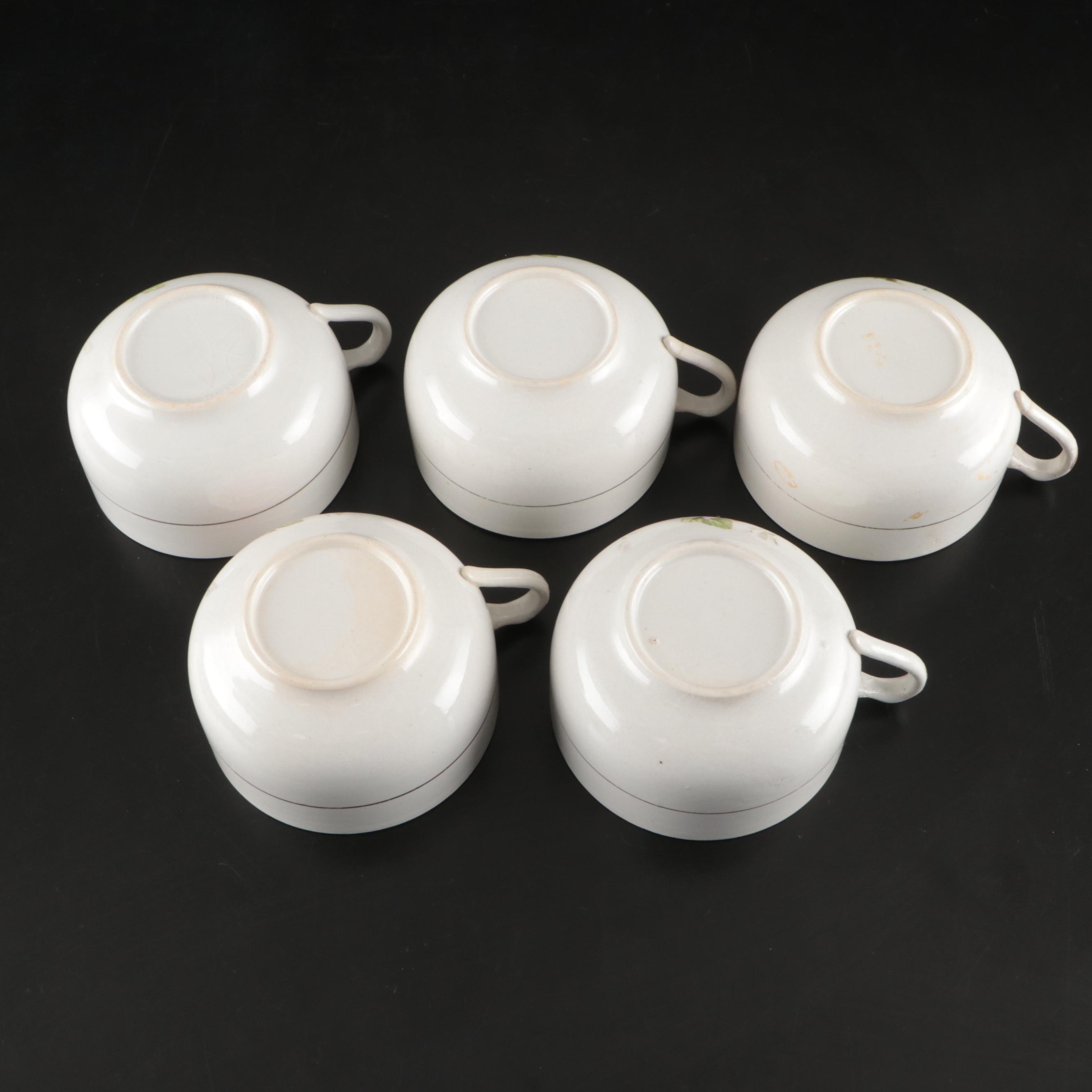 Reinhold Schlegelmilch and More Porcelain Tableware, Early 20th Century