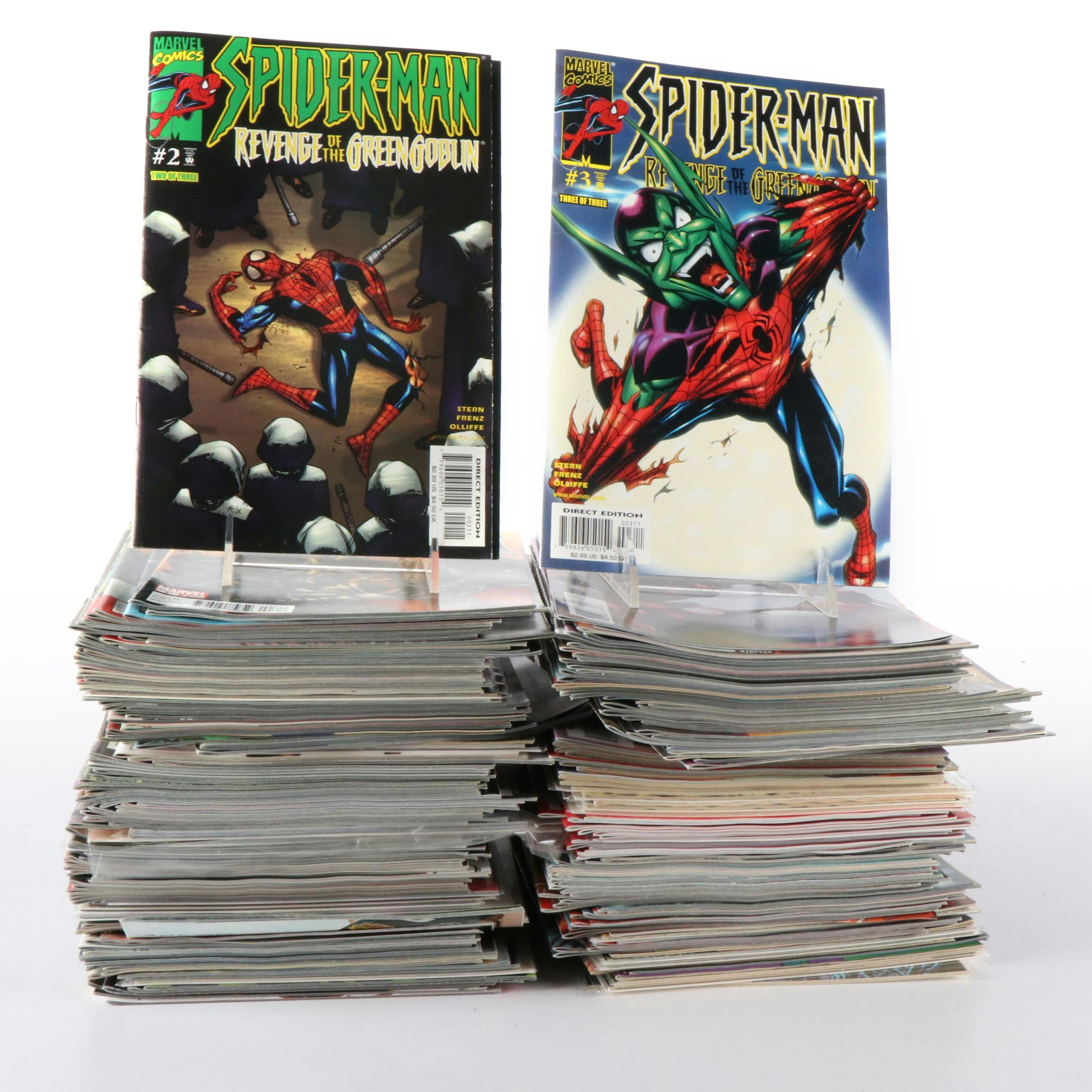 Modern Age Marvel "Spiderman", "Venom" and More Comic Books, Over 100