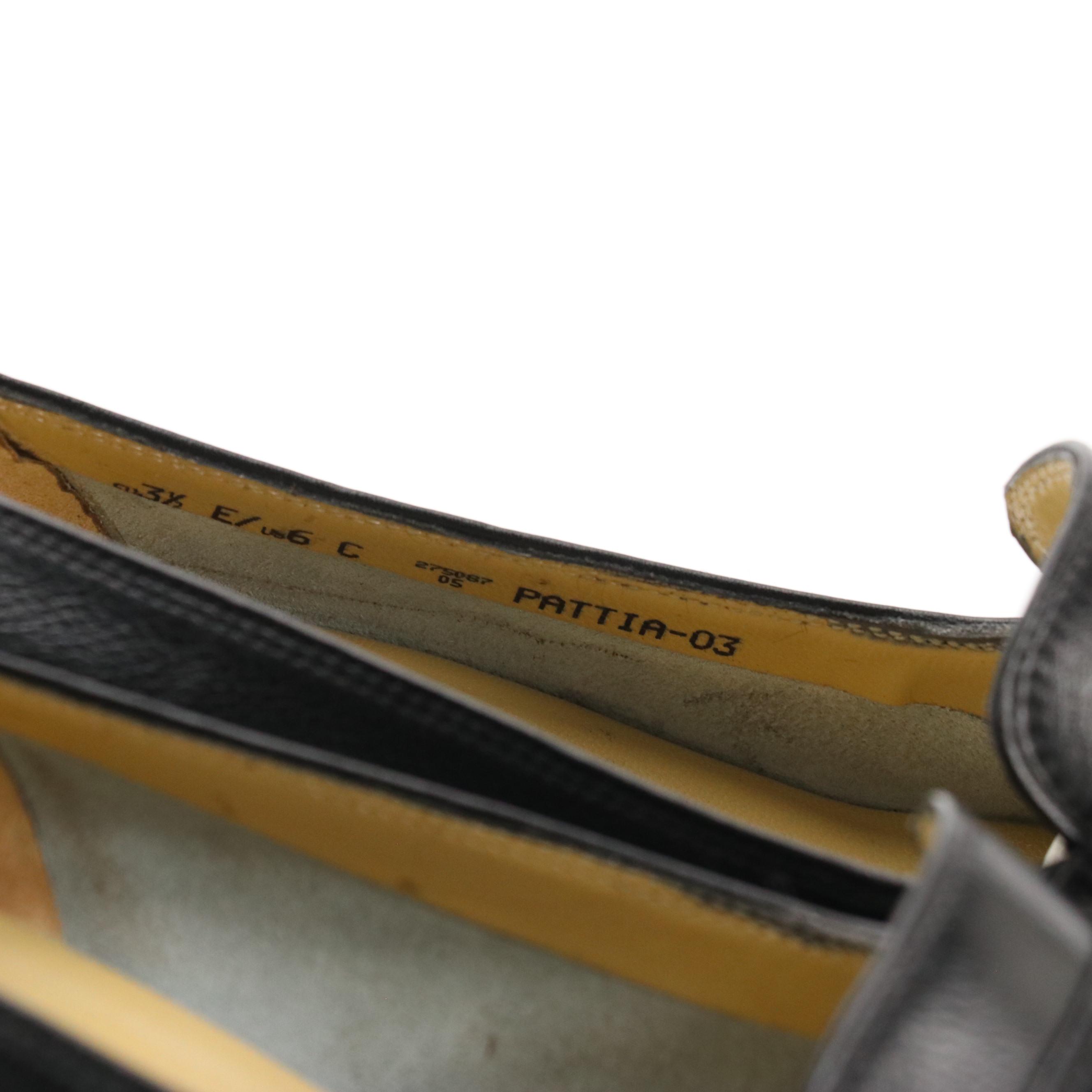 Salvatore Ferragamo Shiny Suede Low Heeled Shoes, Bally Heeled Leather Loafers