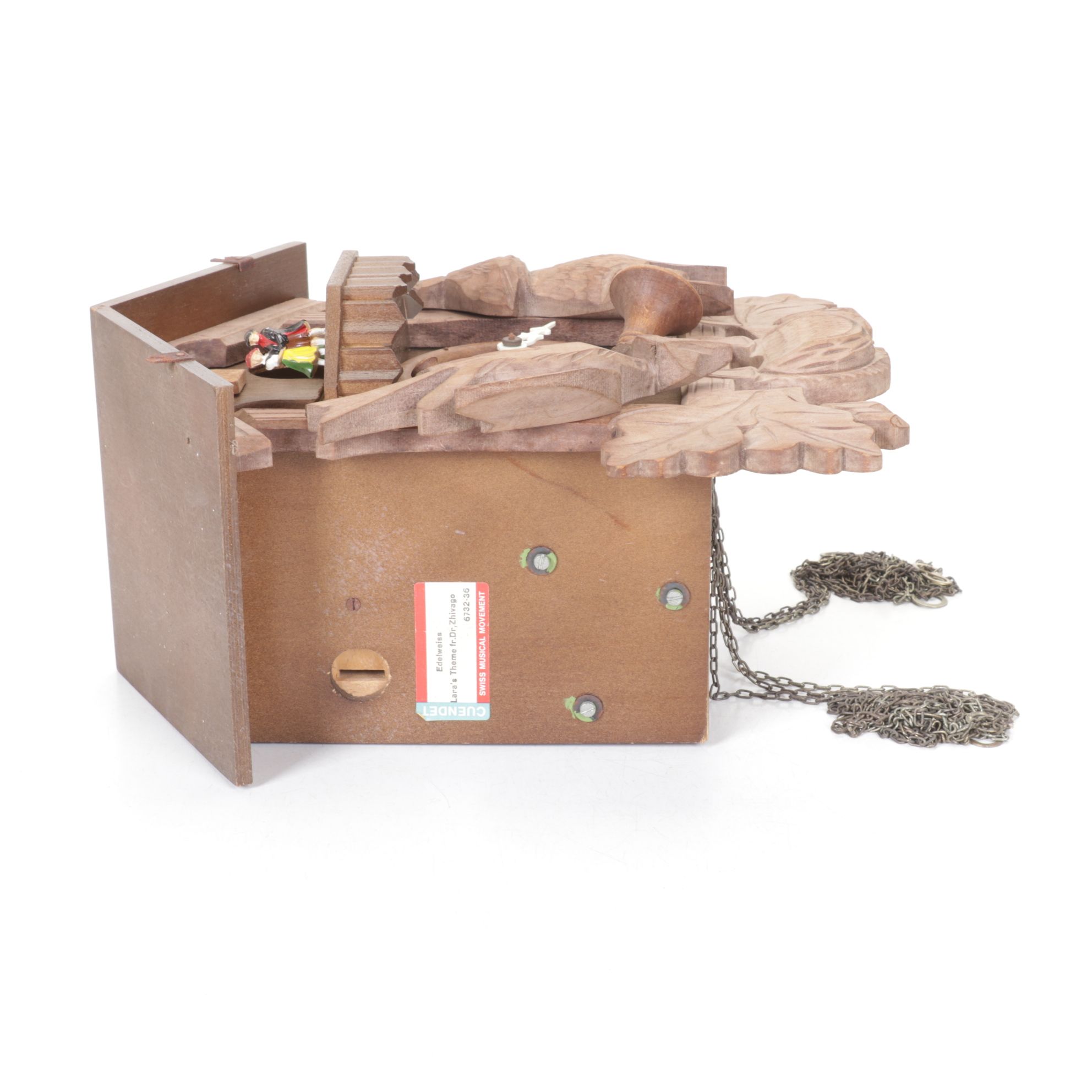 West German Black Forest Style Cuckoo Clock