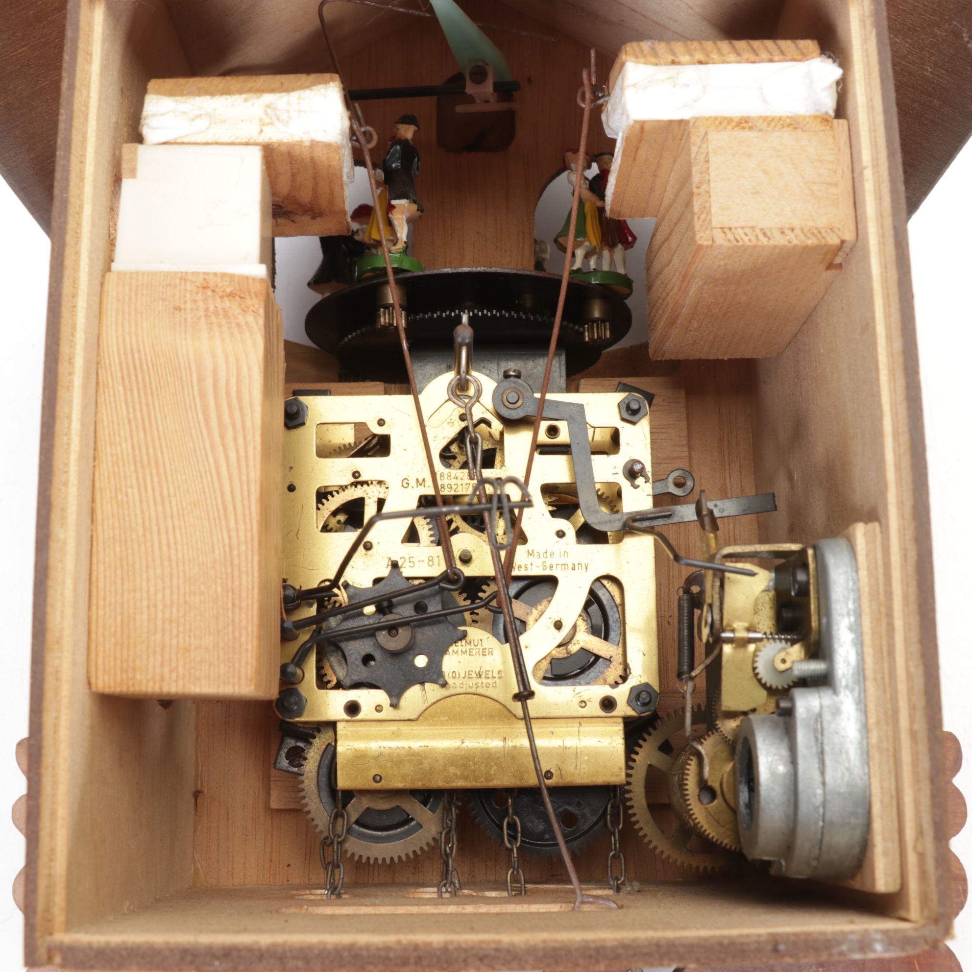 West German Black Forest Style Cuckoo Clock