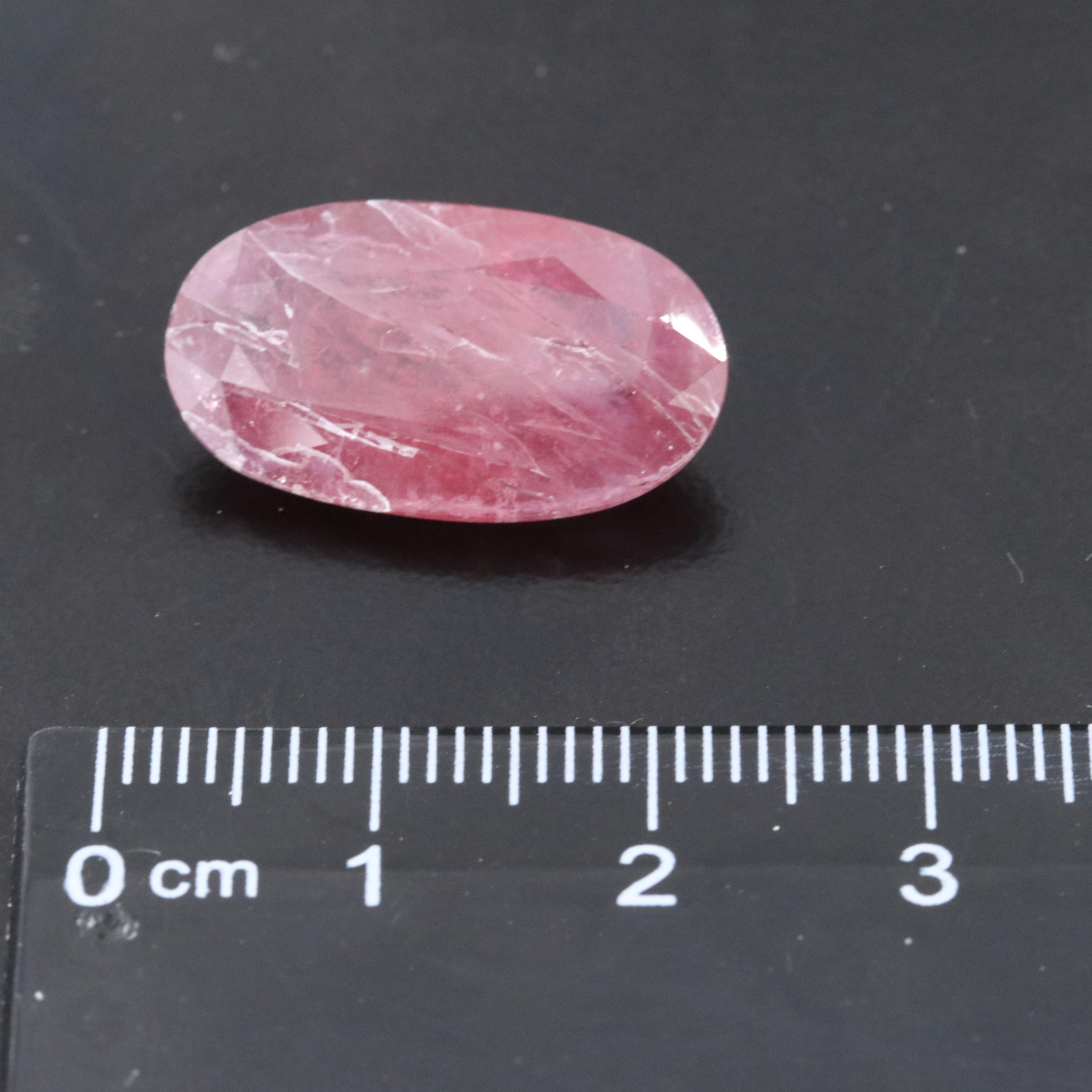 Loose 15.01 CT Filled Corundum