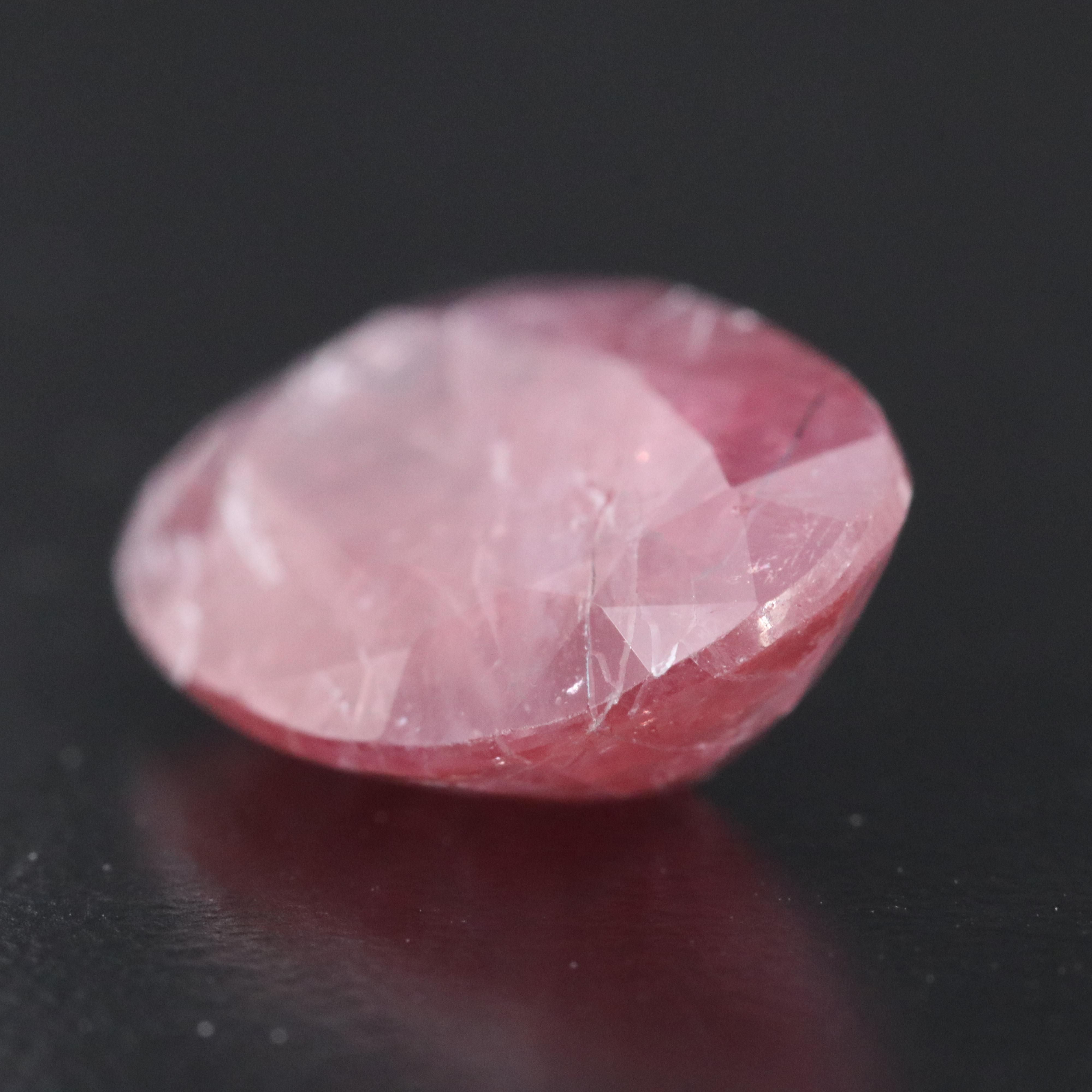 Loose 15.01 CT Filled Corundum