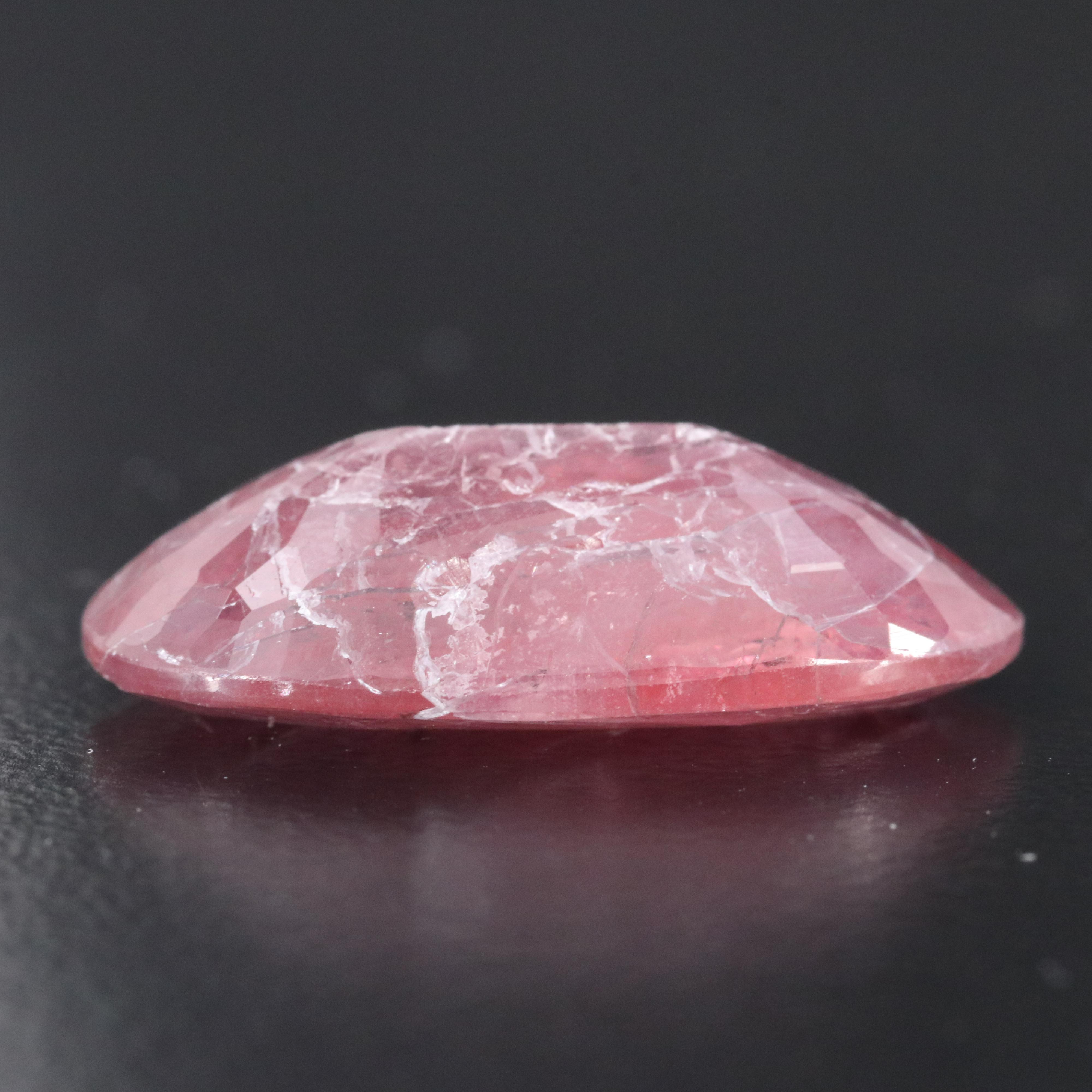 Loose 15.01 CT Filled Corundum