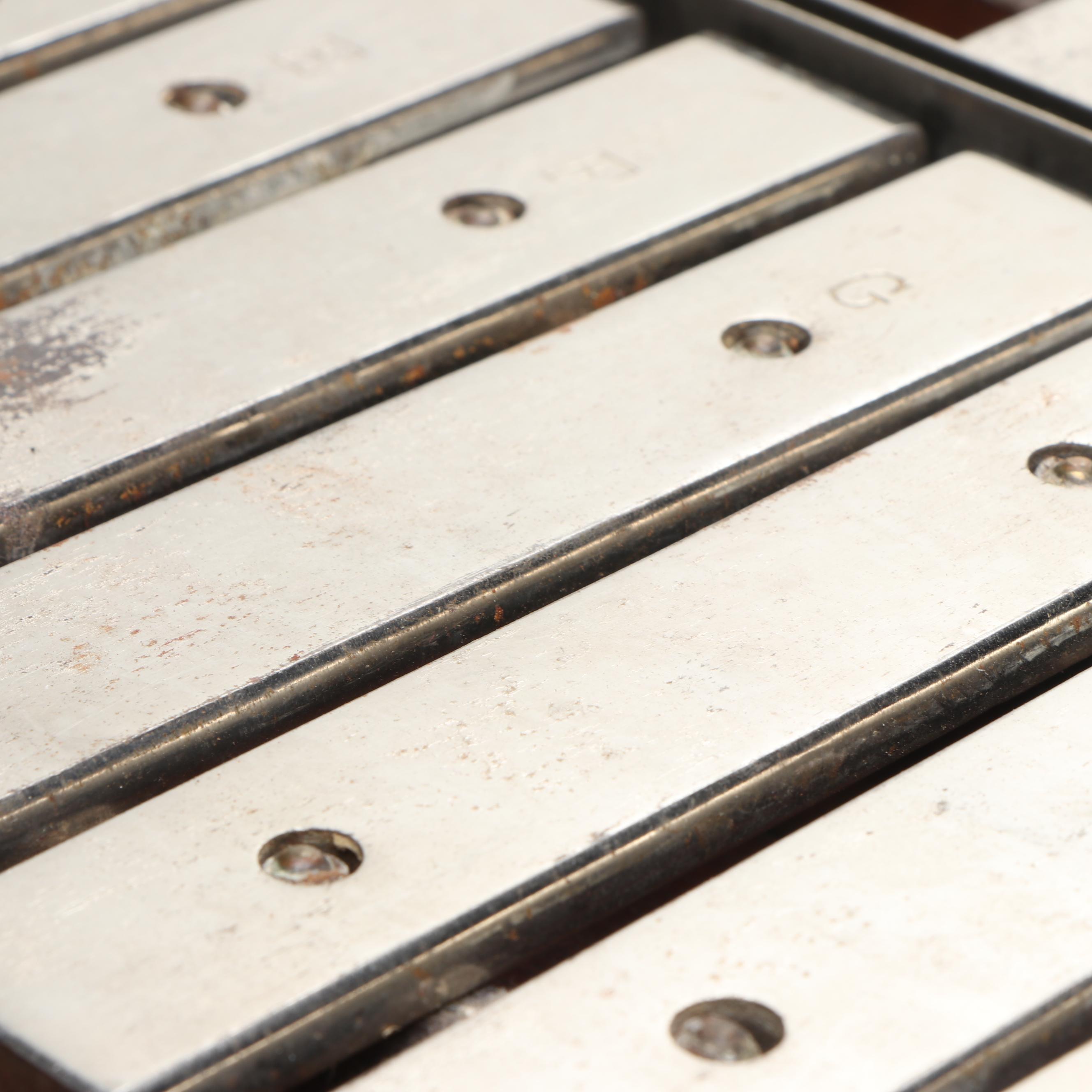 Antique Nokes & Nicolai Xylophone with Mallets