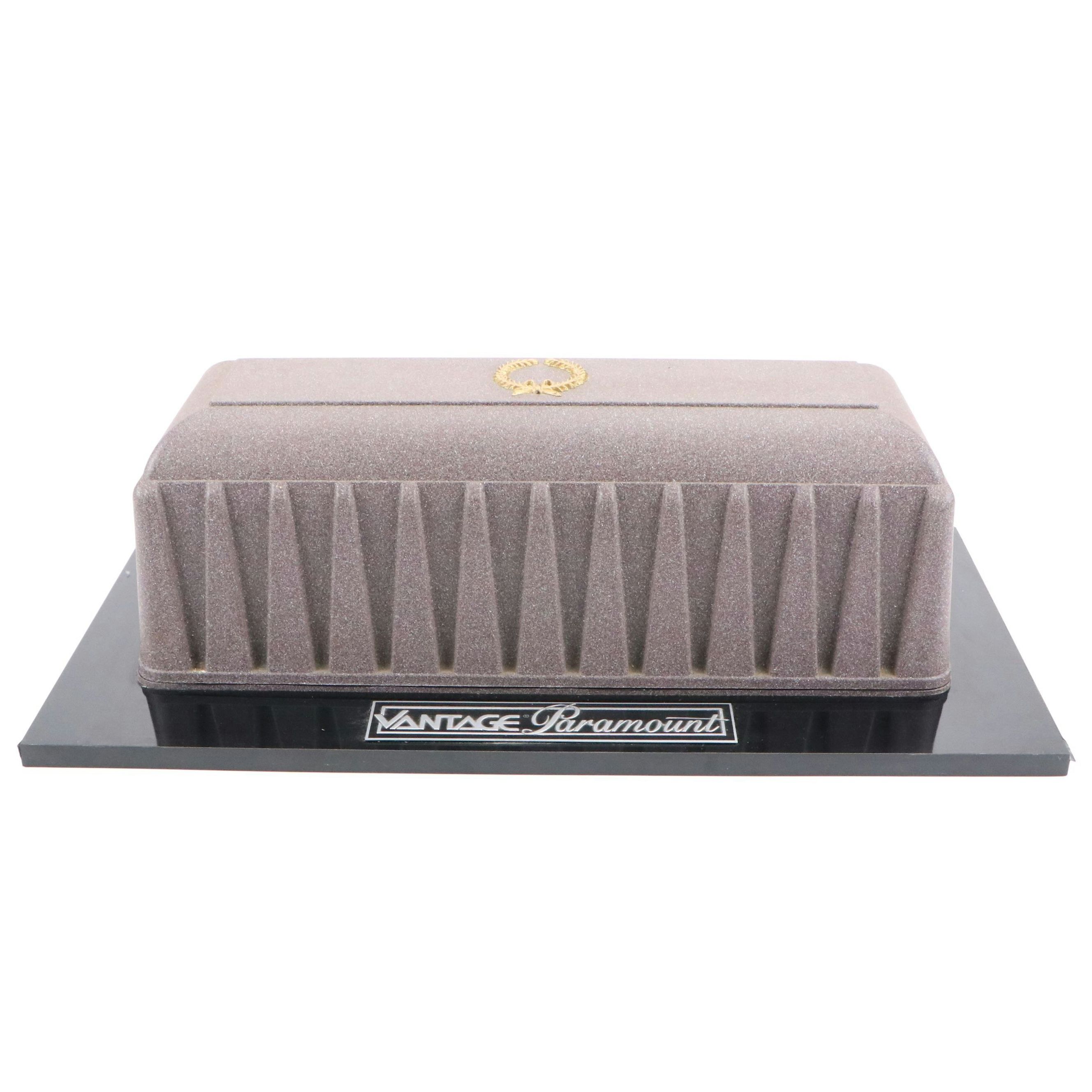 Vantage Company "Paramount" Salesman Sample Burial Vault