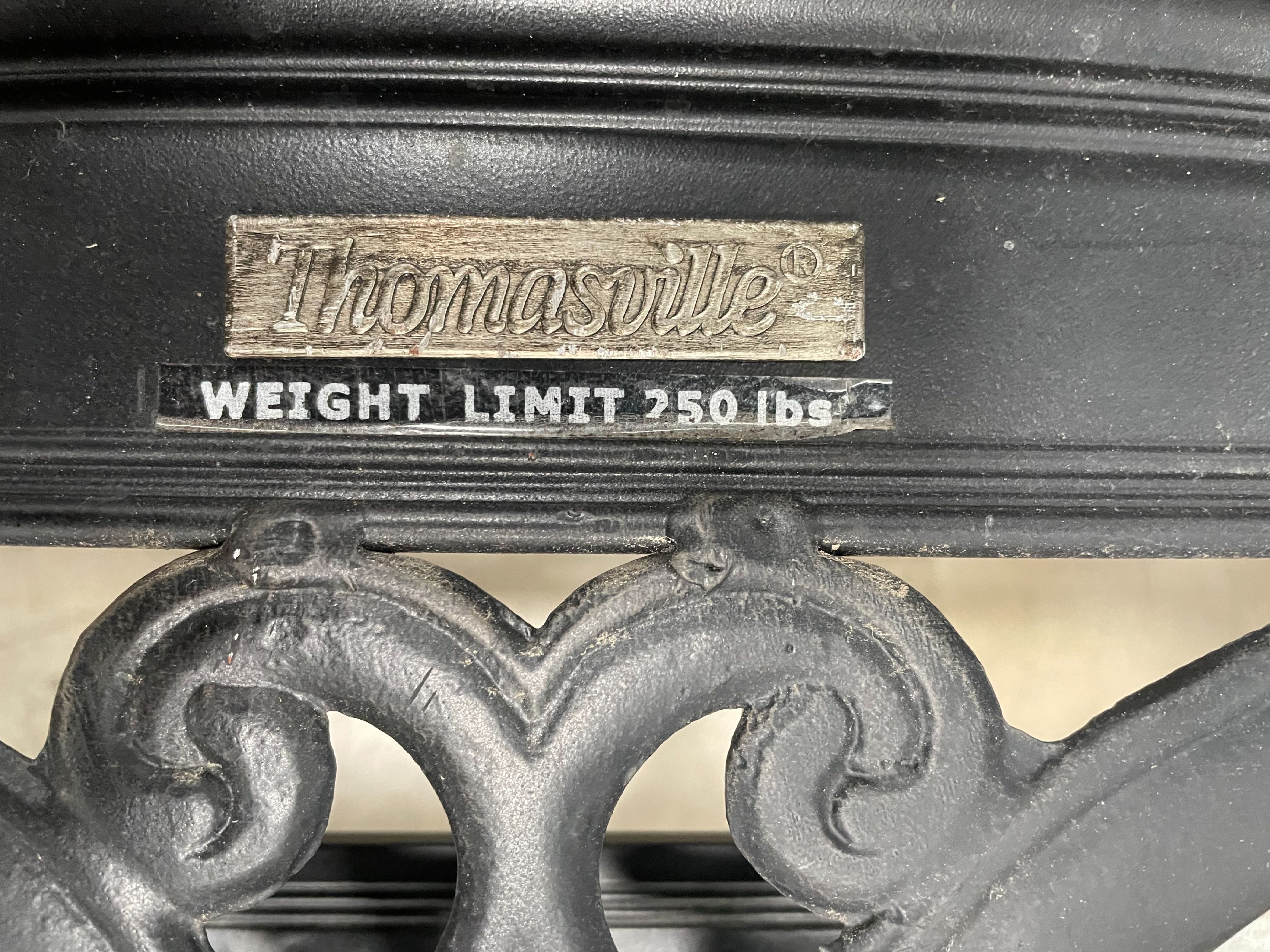 Thomasville Cast Aluminum Chaise Lounge