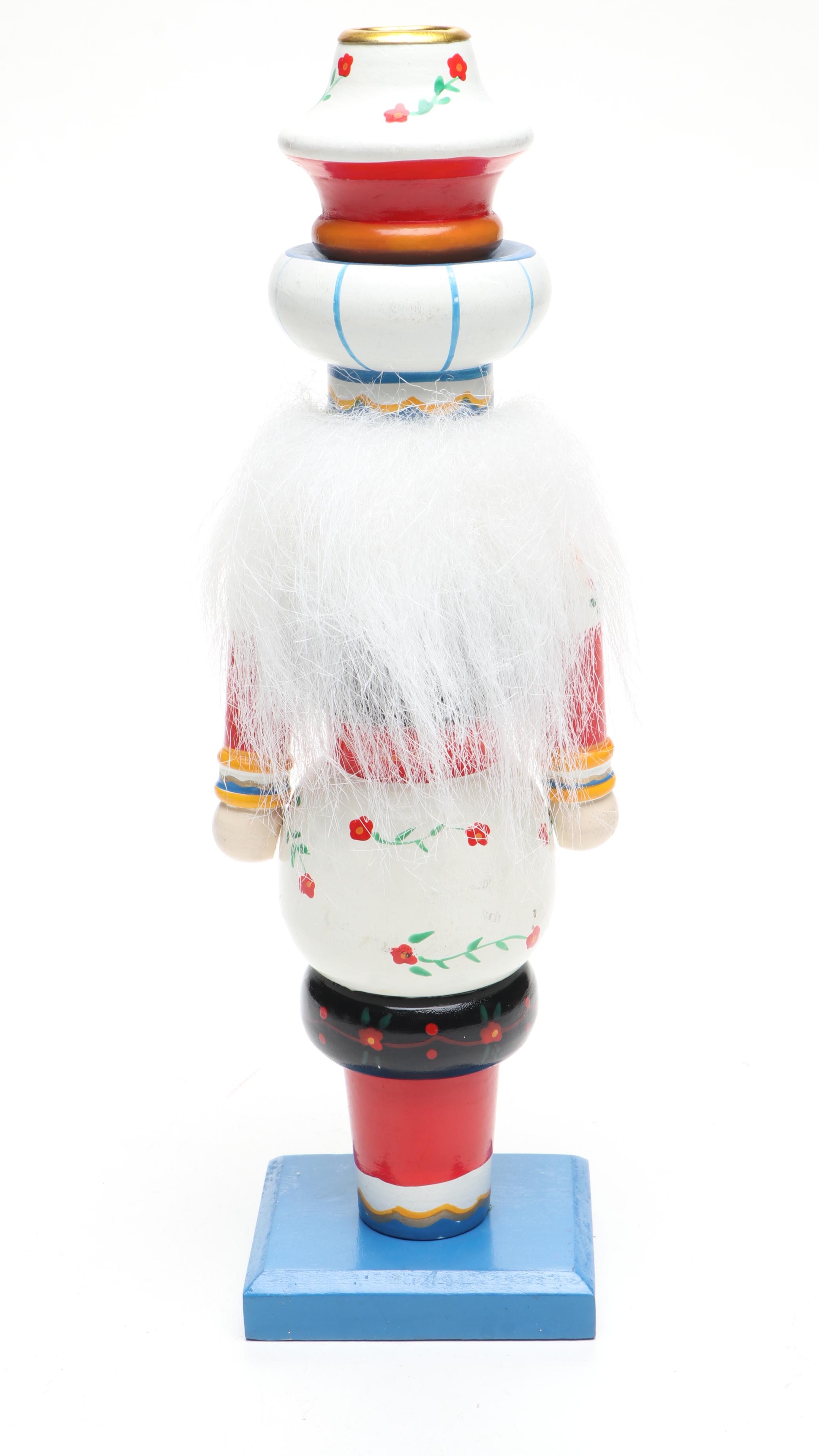 Holiday Lane and Other Nutcracker Ornaments with Wooden Nutcracker Figurines