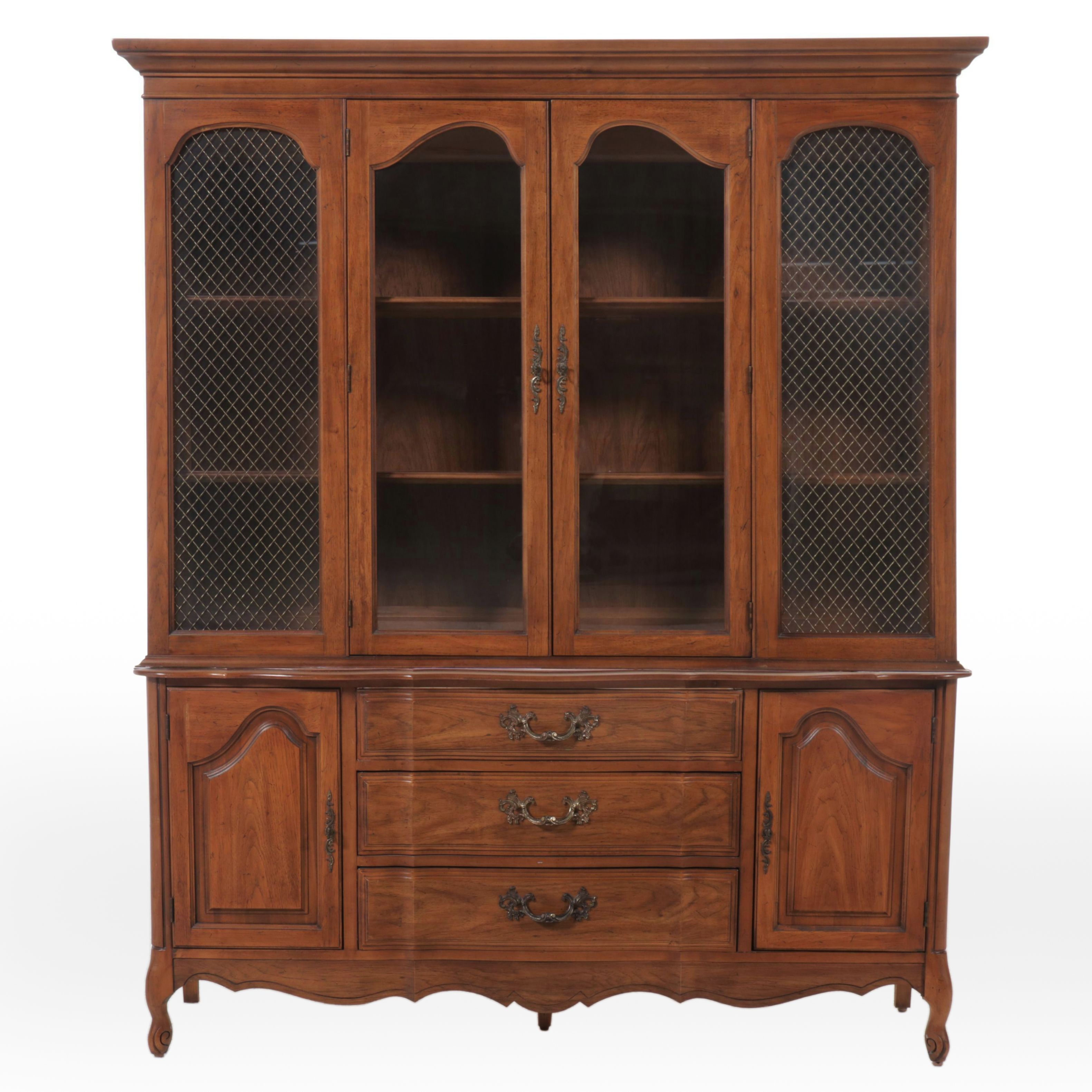 French Provincial Style China Cabinet