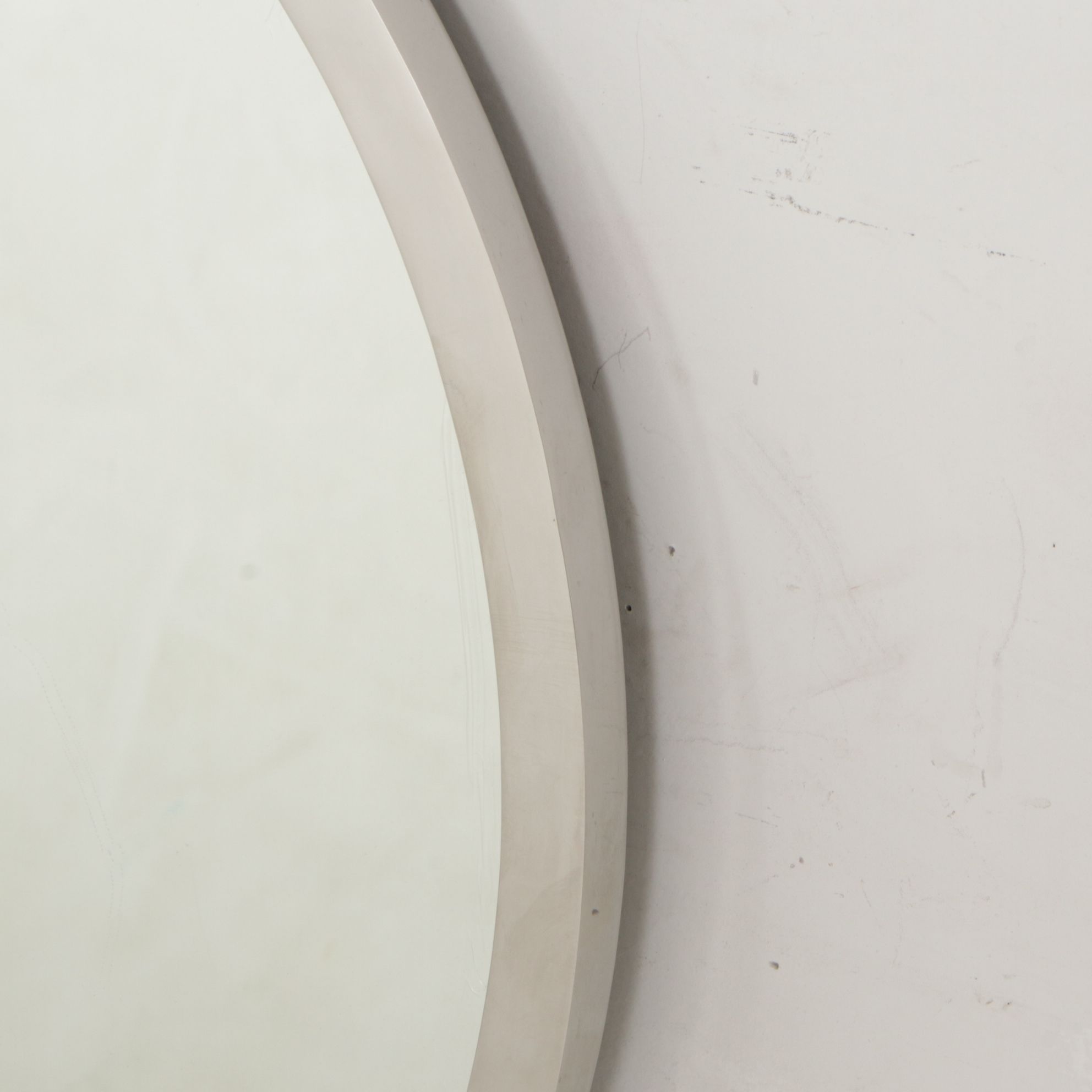 Pottery Barn Chrome Wall Mirror