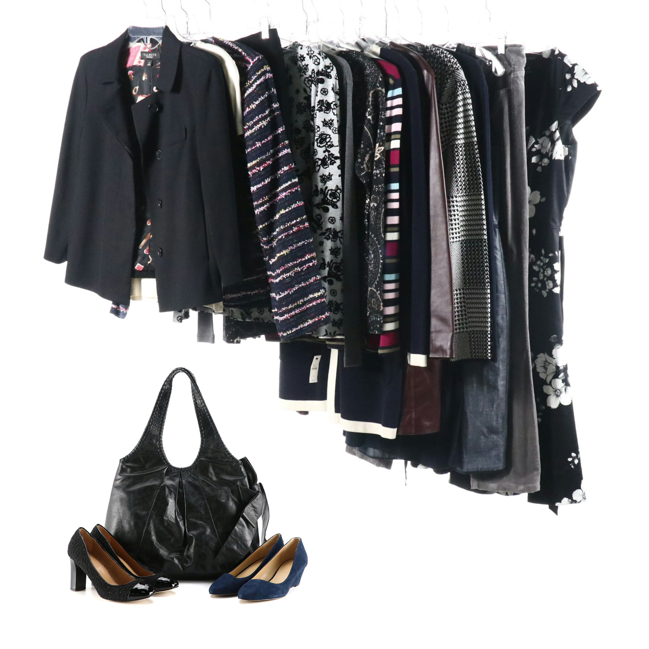 City Chic Capsule Wardrobe Featuring Talbots, Neiman Marcus, and Ann Taylor