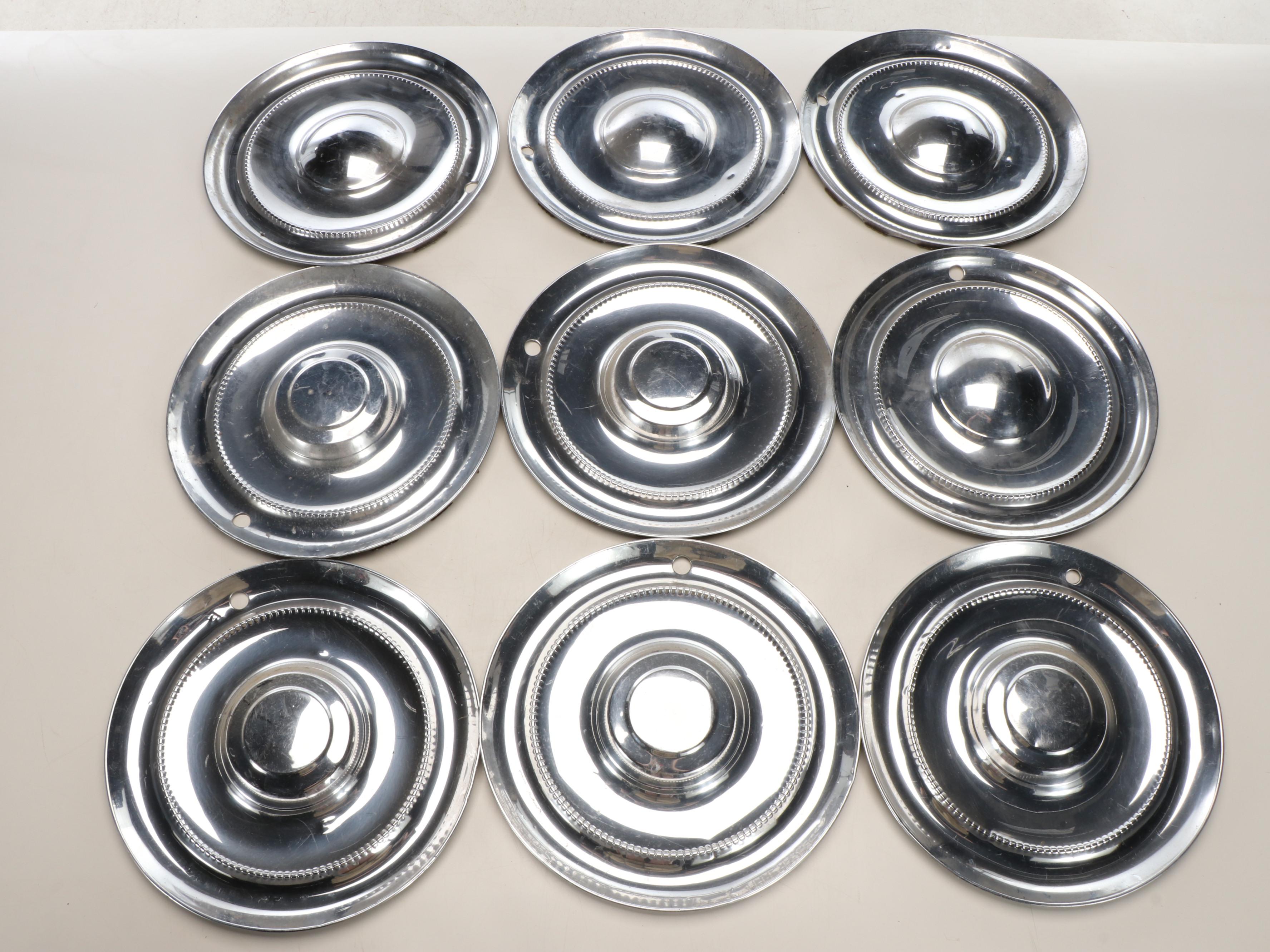 Oldsmobile, Chevrolet, and Other Metal Tire Hubcaps