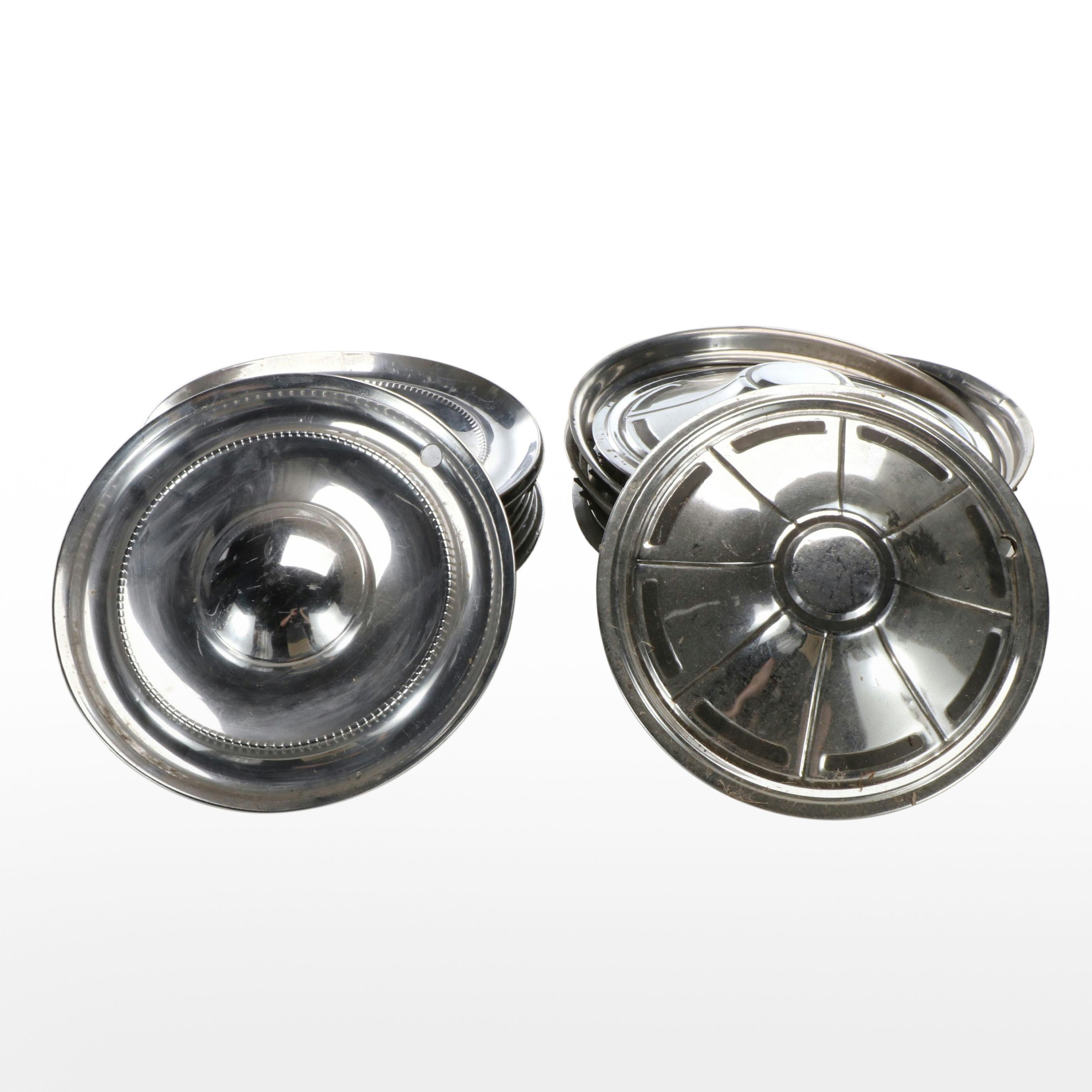 Oldsmobile, Chevrolet, and Other Metal Tire Hubcaps