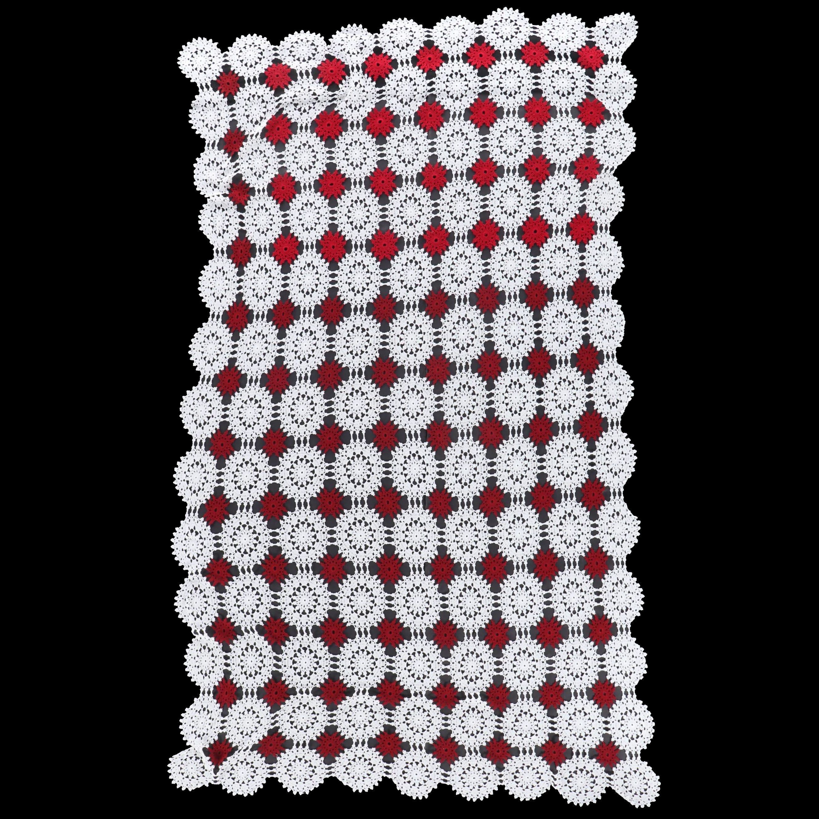 Crochet Tablecloth, Mid to Late 20th Century