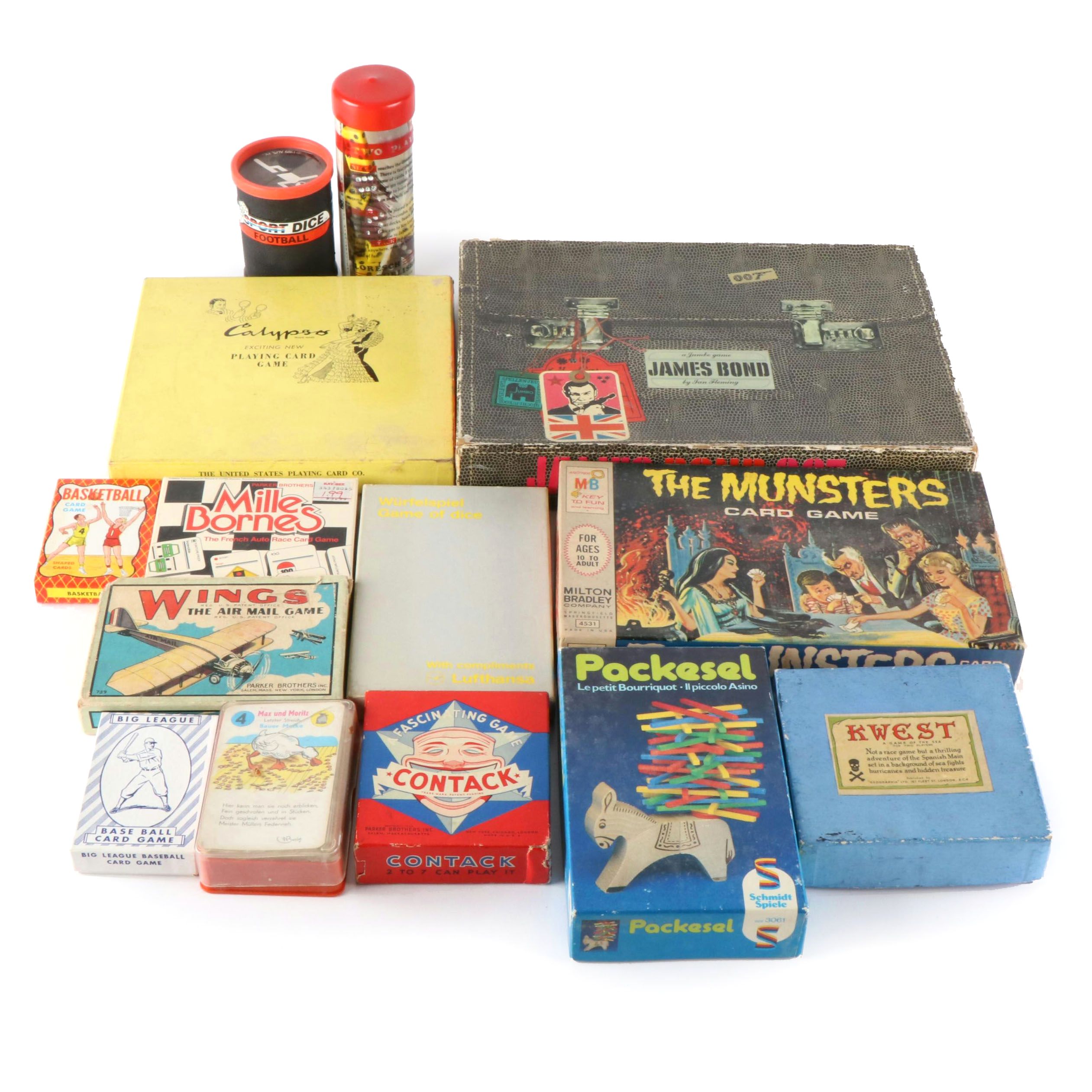 Selection of Pocket, Dice and Card Games