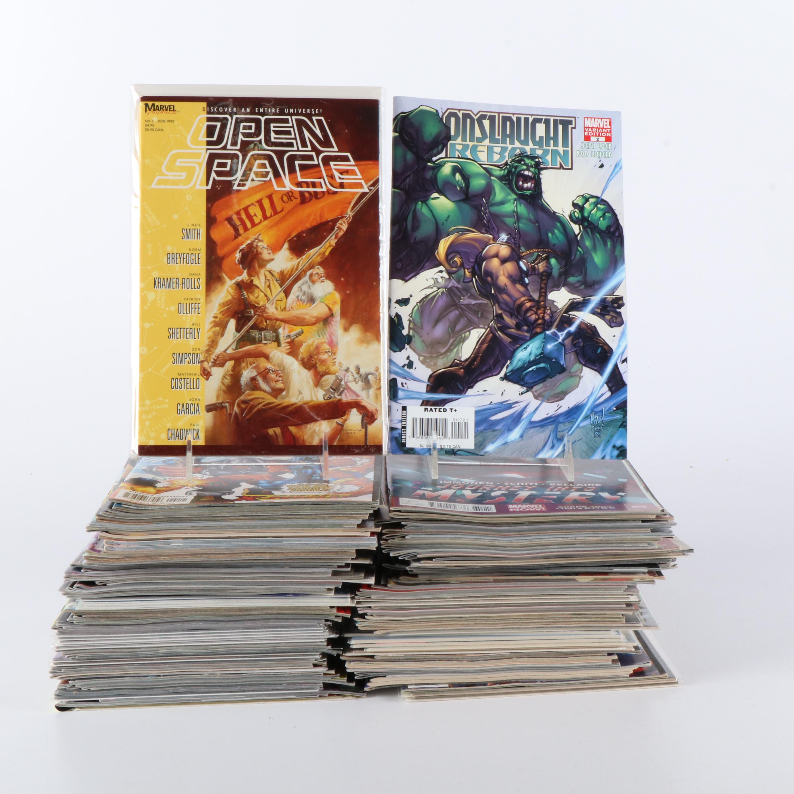 Over 100 Comic Books Including "Journey Into Mystery" and More