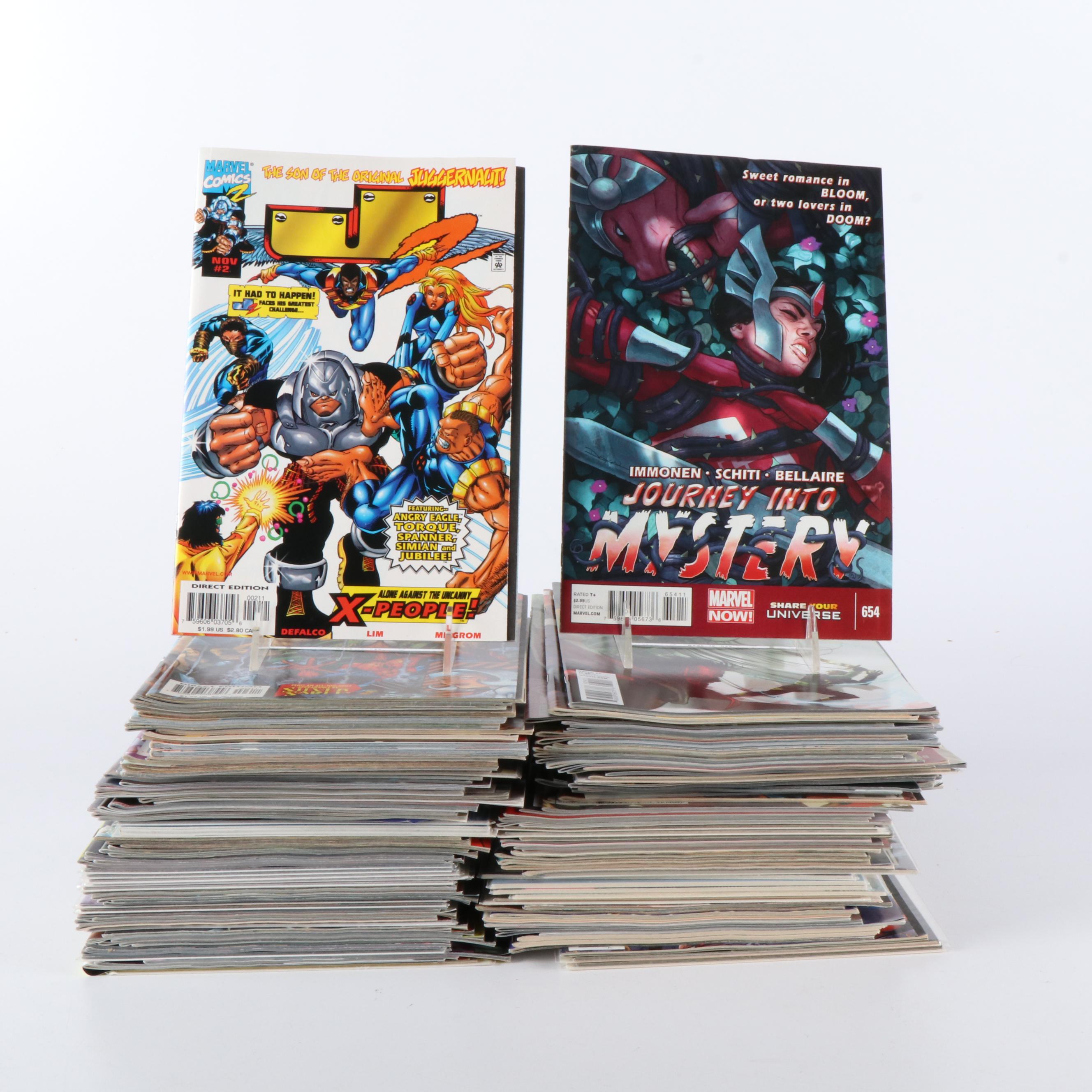 Over 100 Comic Books Including "Journey Into Mystery" and More