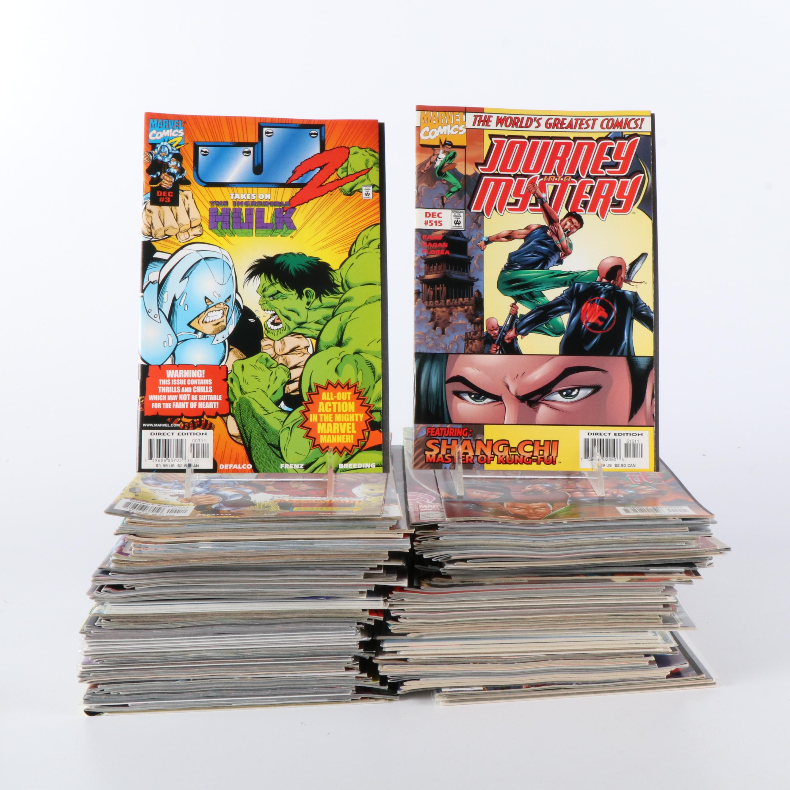 Over 100 Comic Books Including "Journey Into Mystery" and More