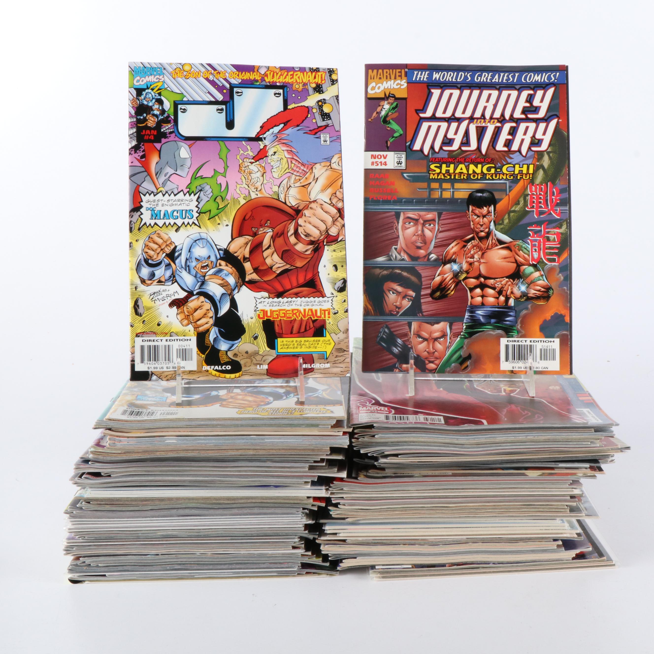 Over 100 Comic Books Including "Journey Into Mystery" and More