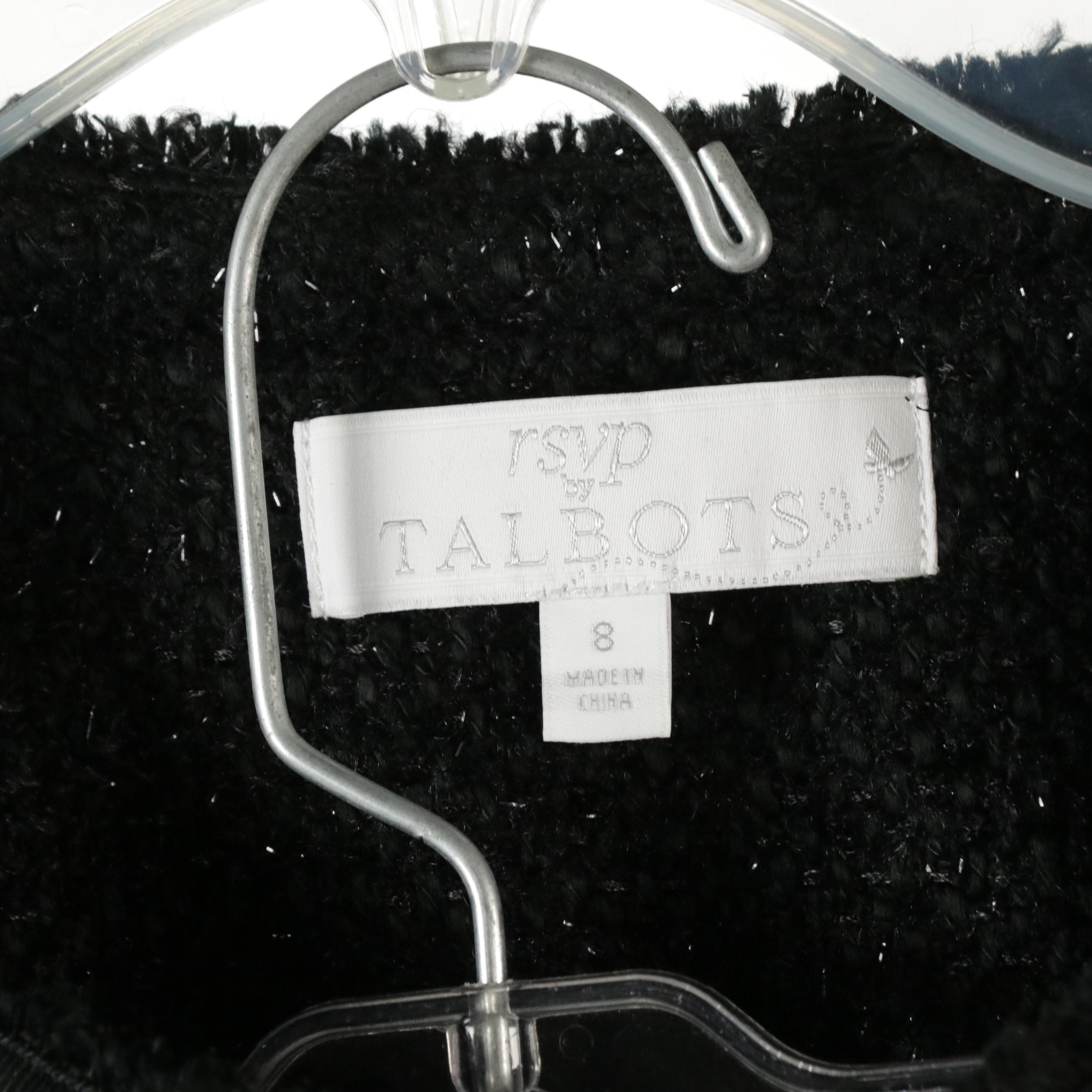 Ann Taylor Glitter Cardigan with Talbots Skirt Suits, Knit Jacket, and Top