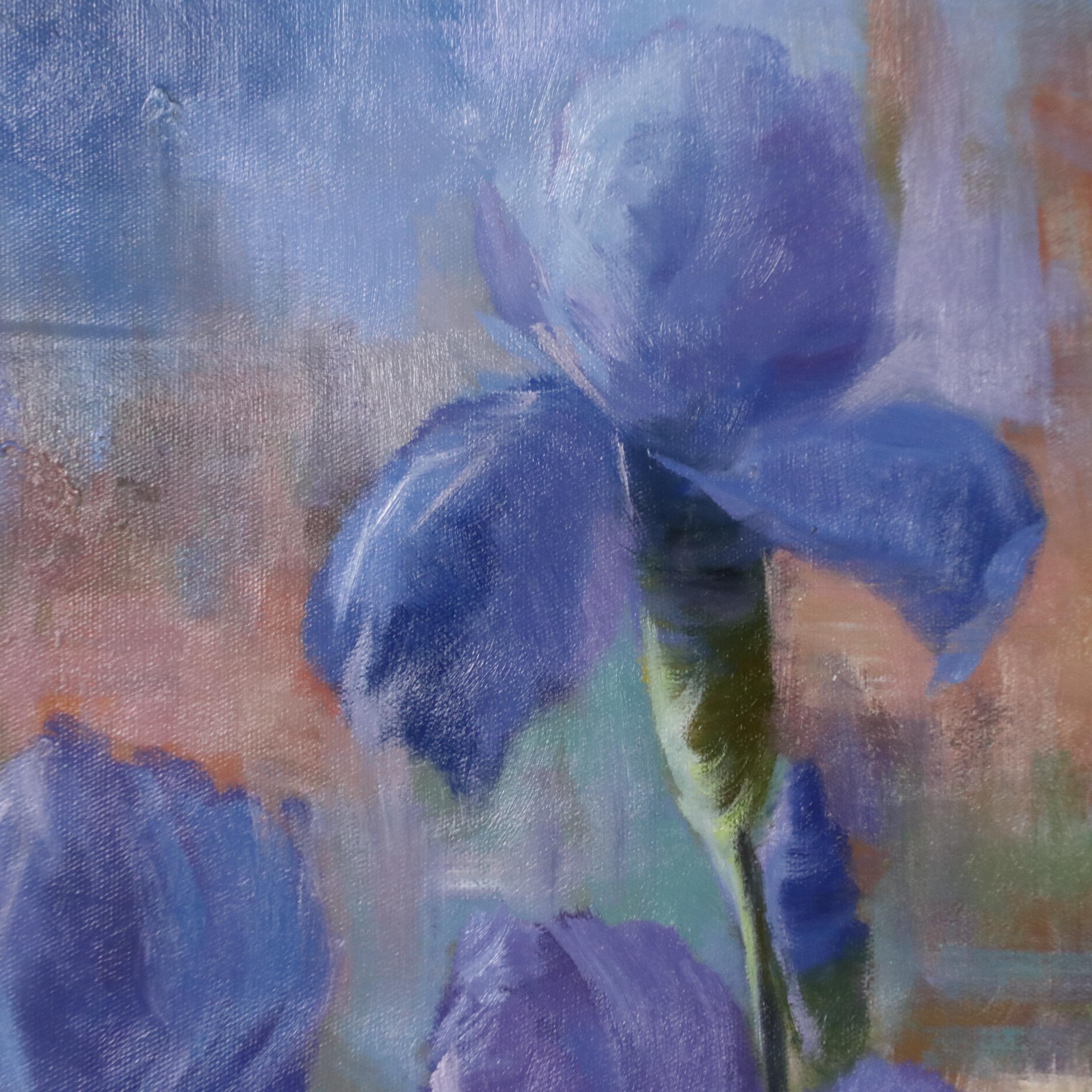 Sasha Floral Oil Painting, 21st Century