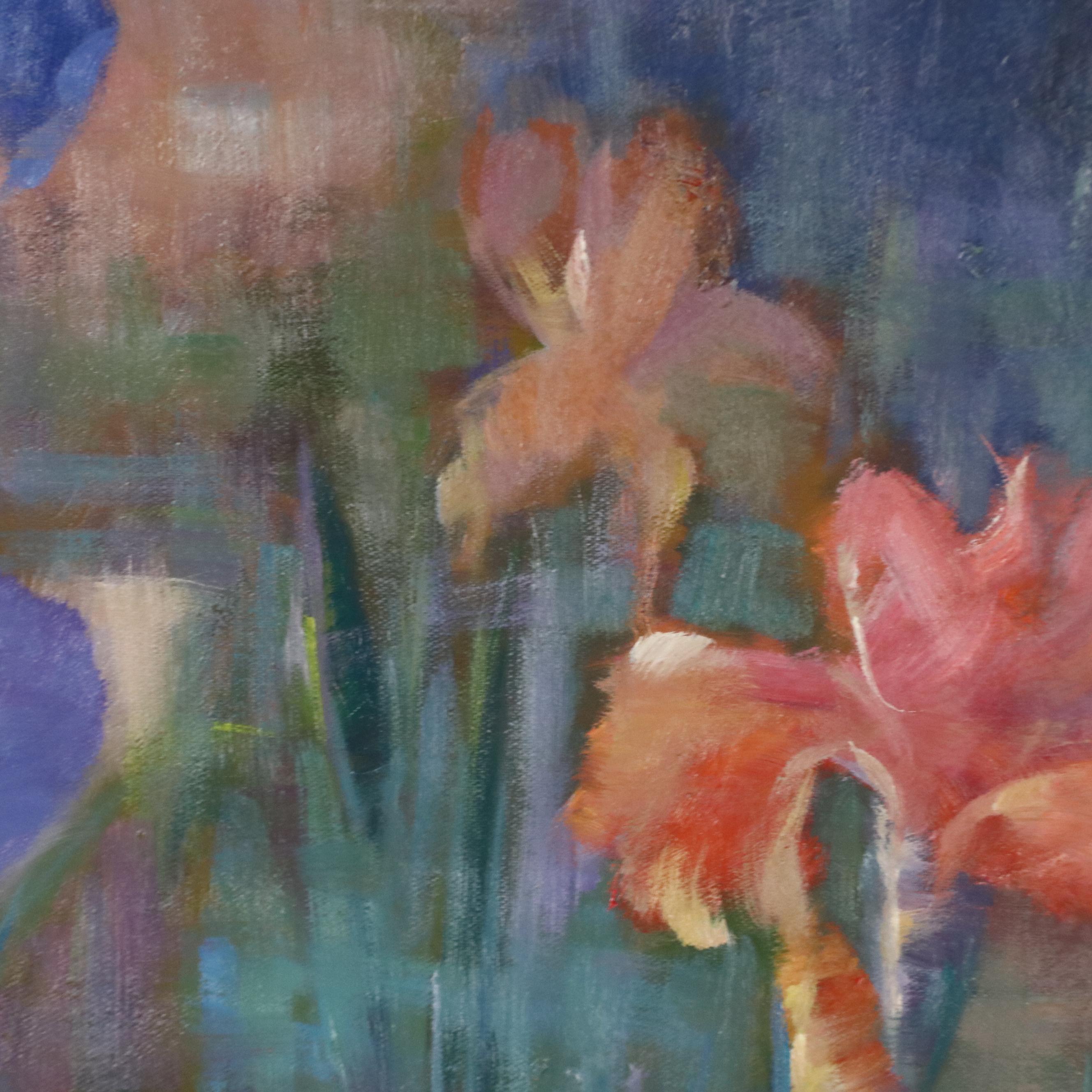 Sasha Floral Oil Painting, 21st Century