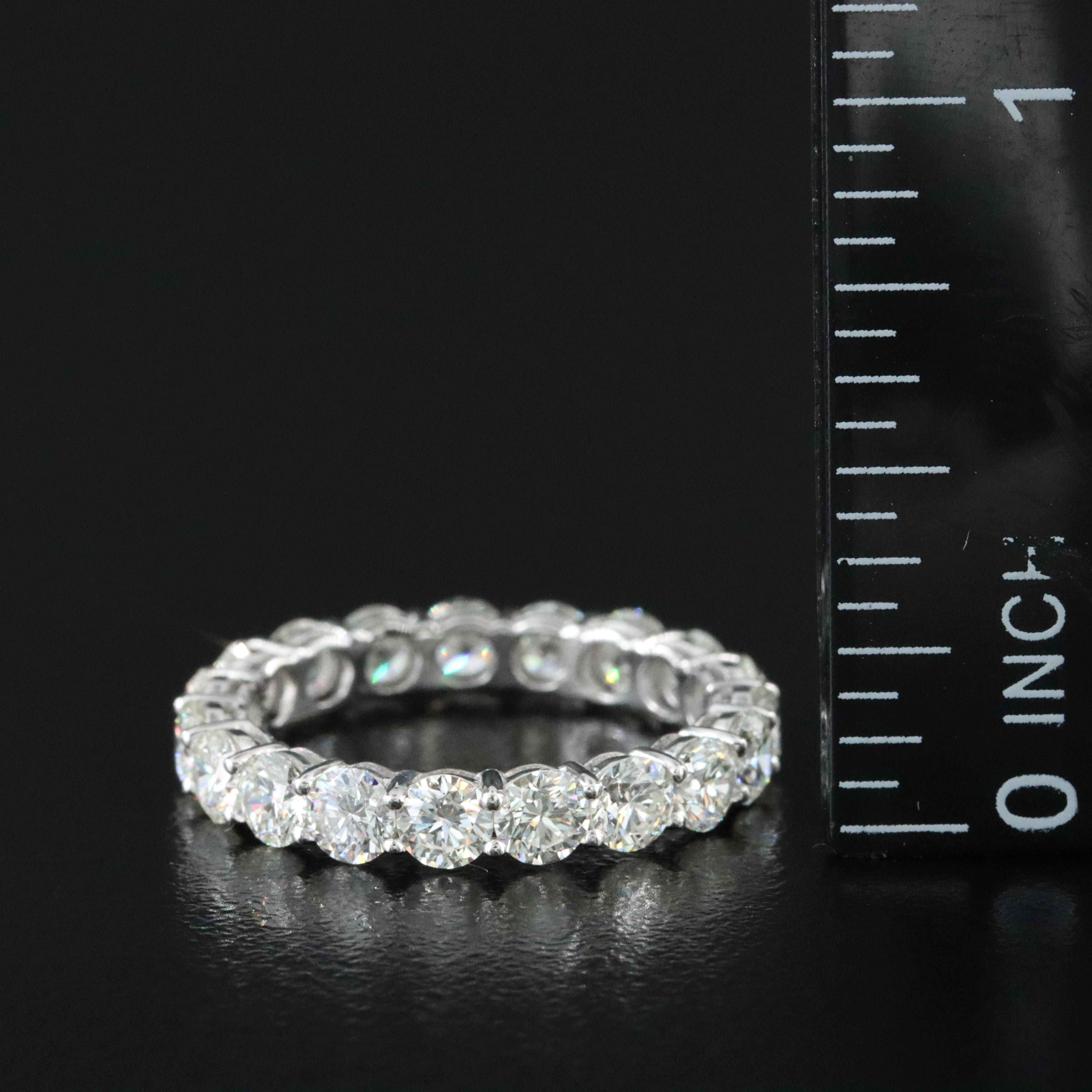 Platinum 2.76 CTW Diamond Eternity Band
