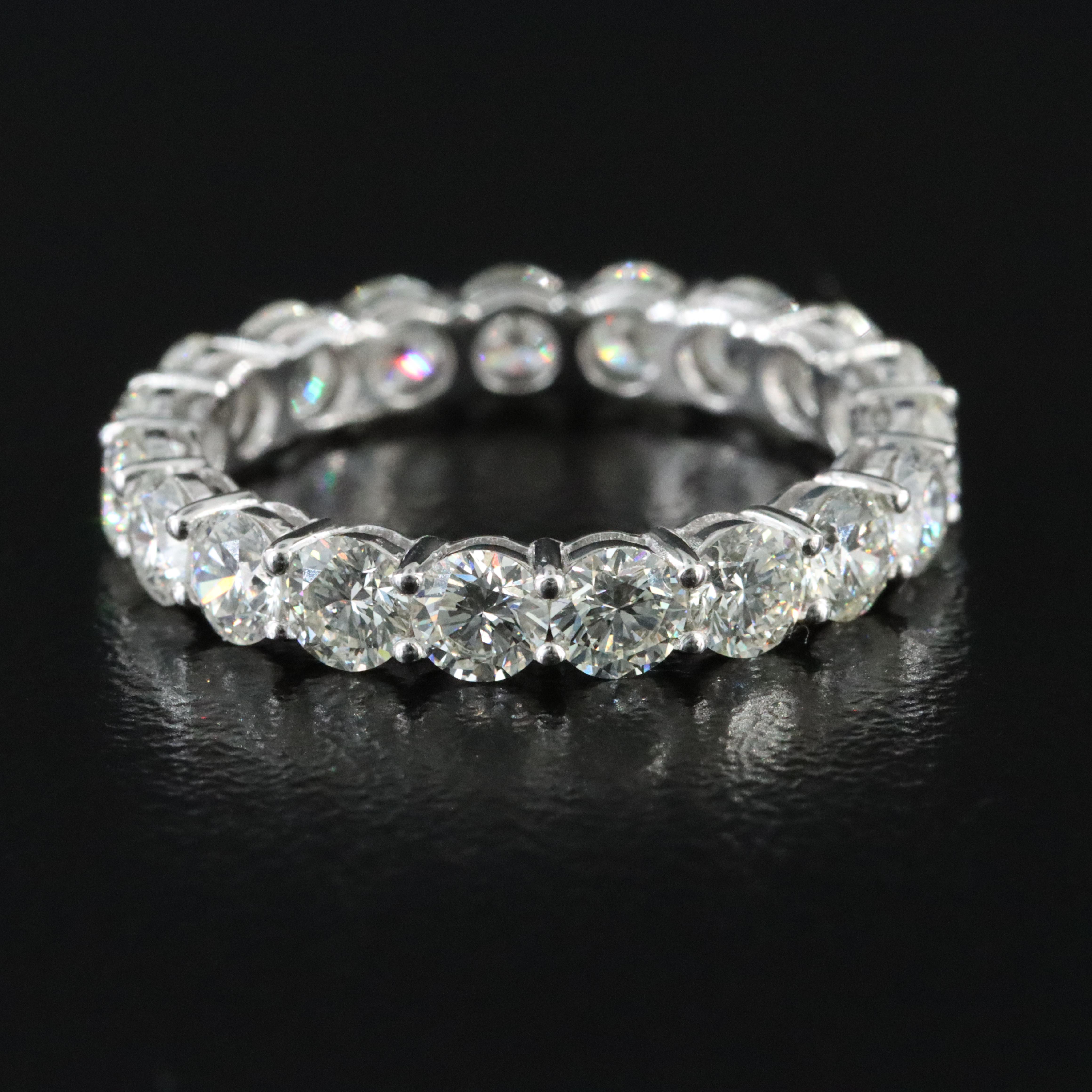 Platinum 2.76 CTW Diamond Eternity Band