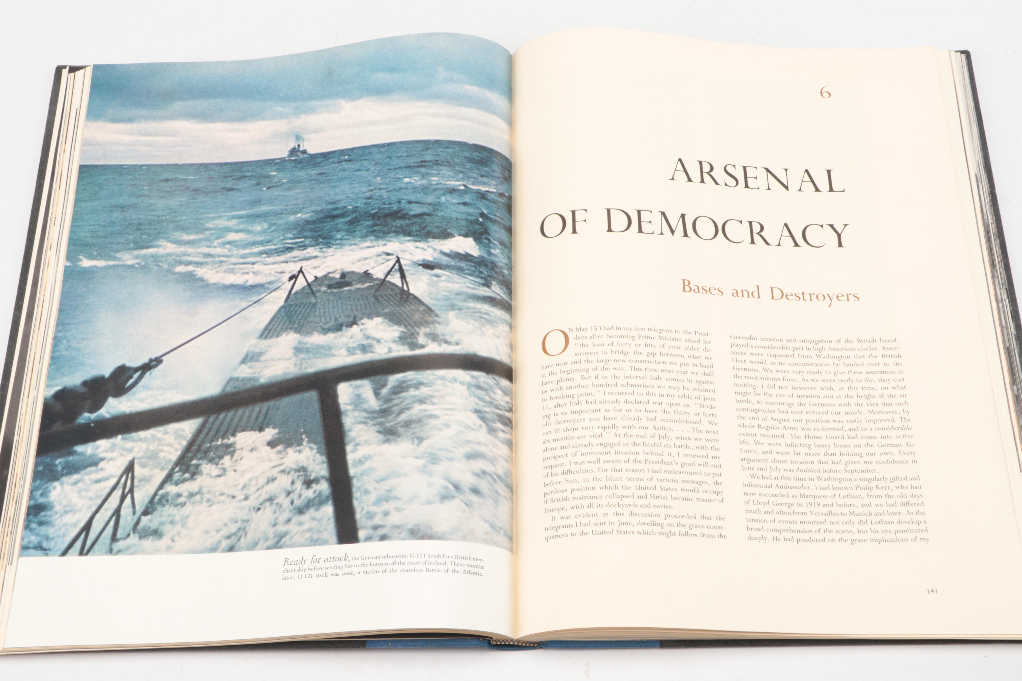 "The Second World War" Box Set by Winston S. Churchill, 1959