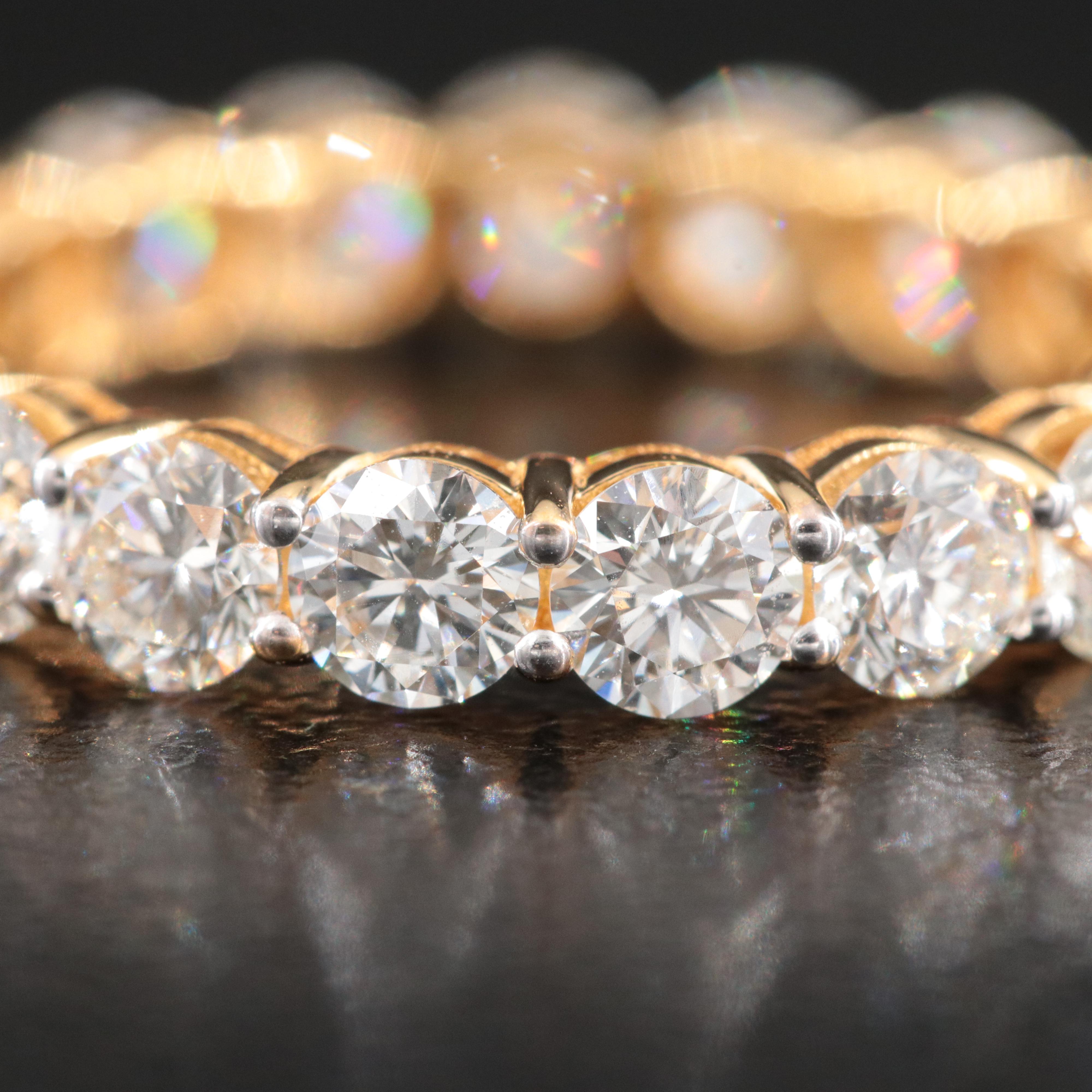 18K 2.77 CTW Diamond Eternity Band