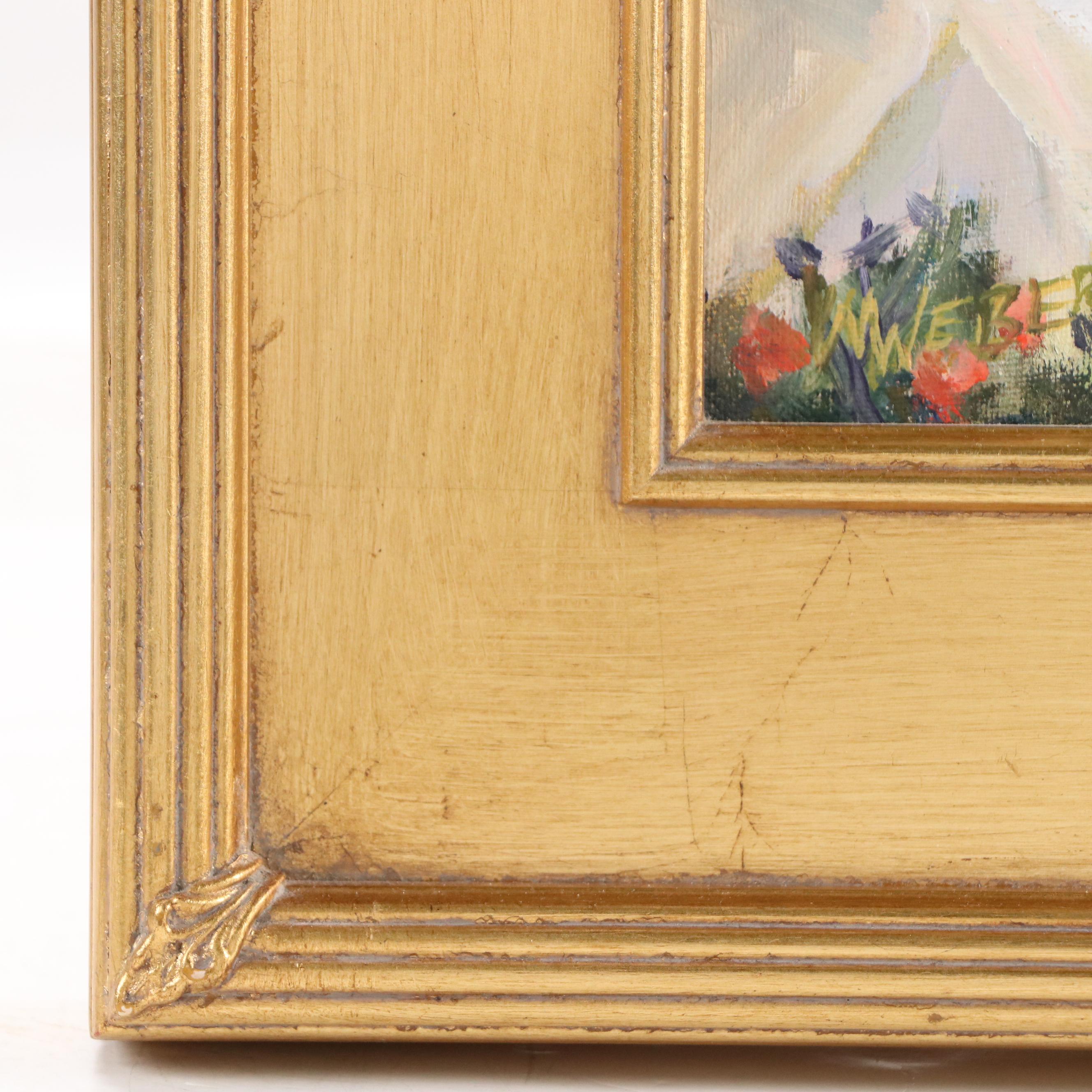 Martha E. Weber Oil Painting "Reservation?", 2006