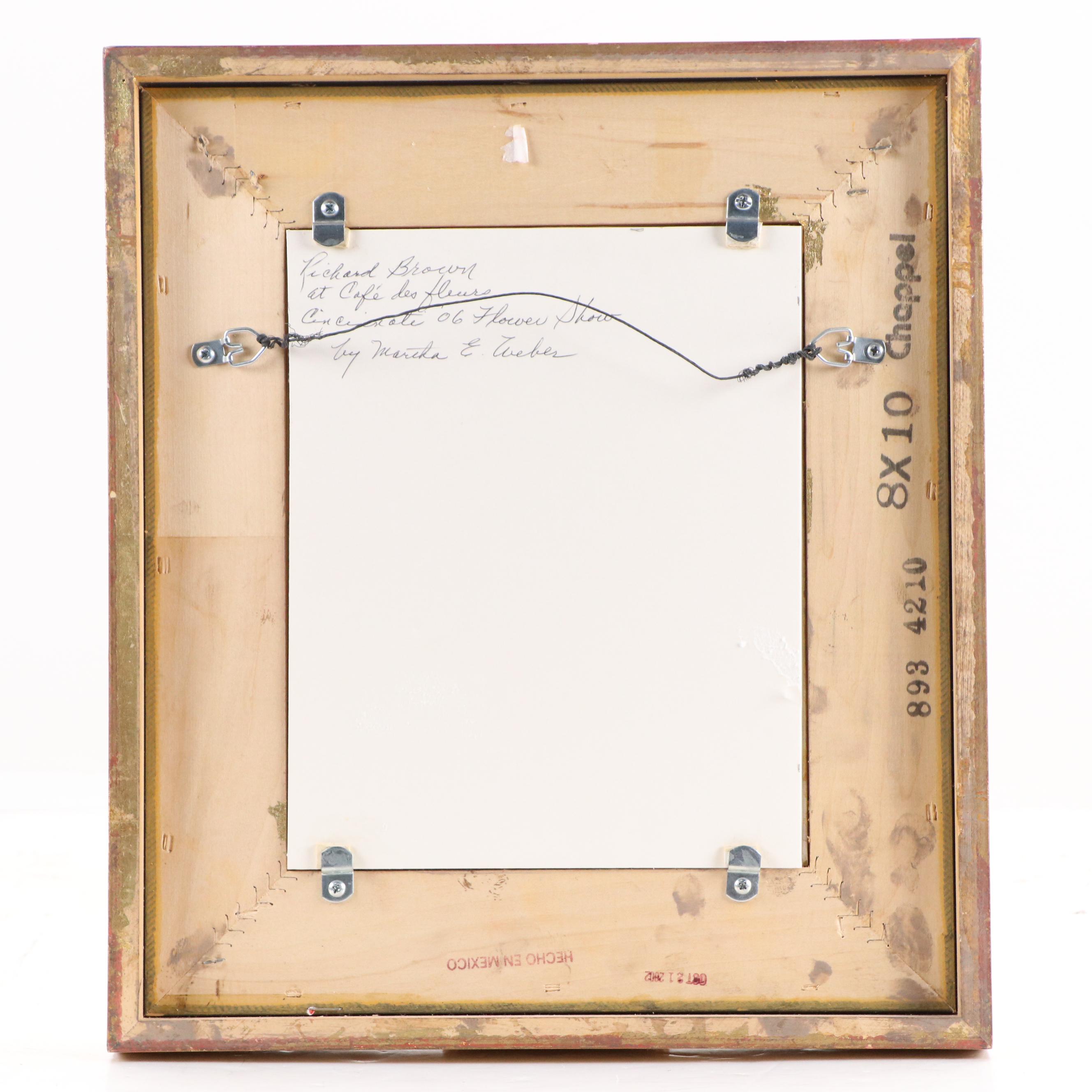 Martha E. Weber Oil Painting "Reservation?", 2006