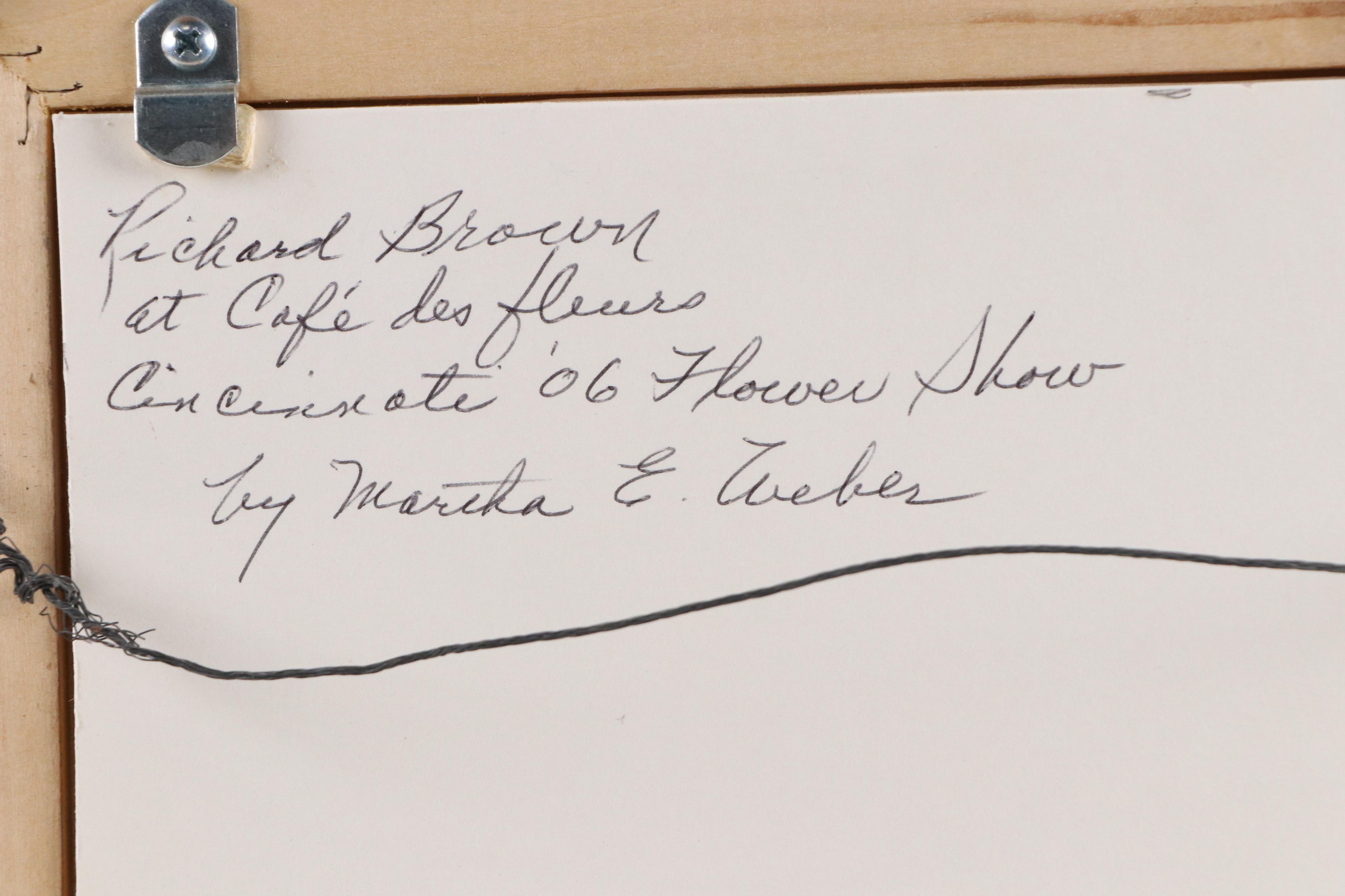 Martha E. Weber Oil Painting "Reservation?", 2006