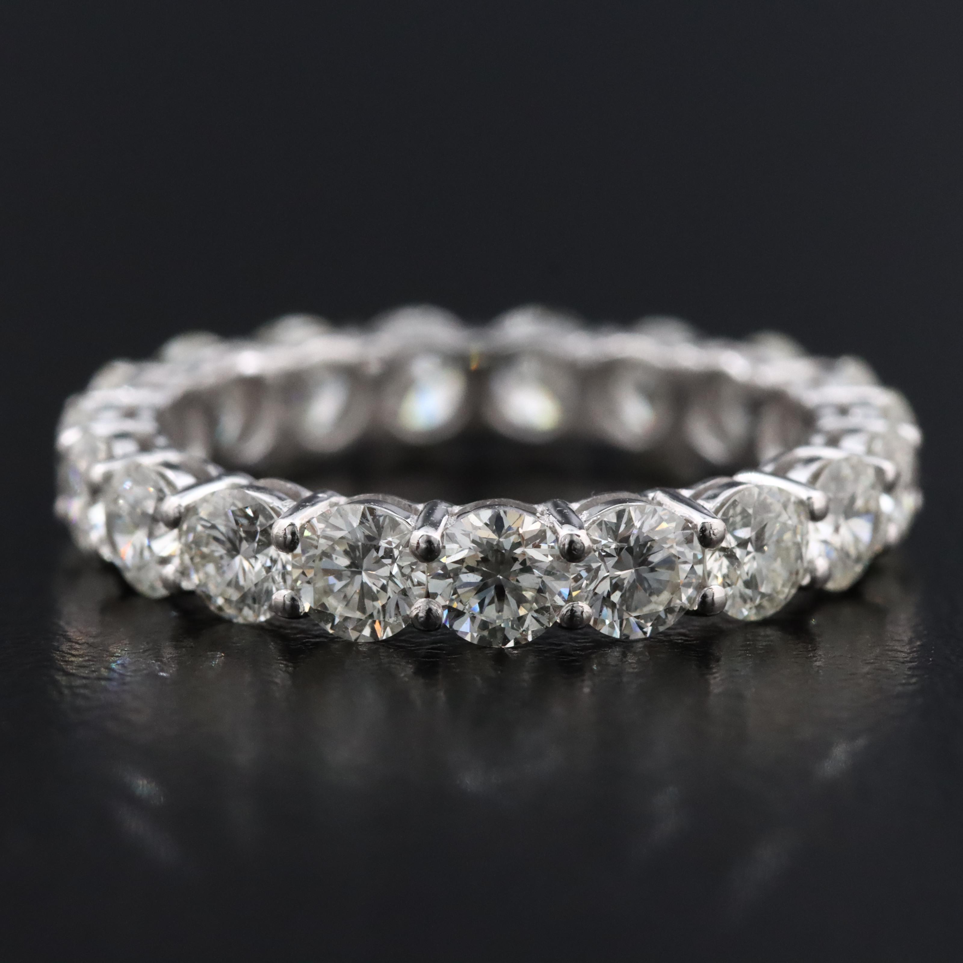 Platinum 2.73 CTW Diamond Eternity Band