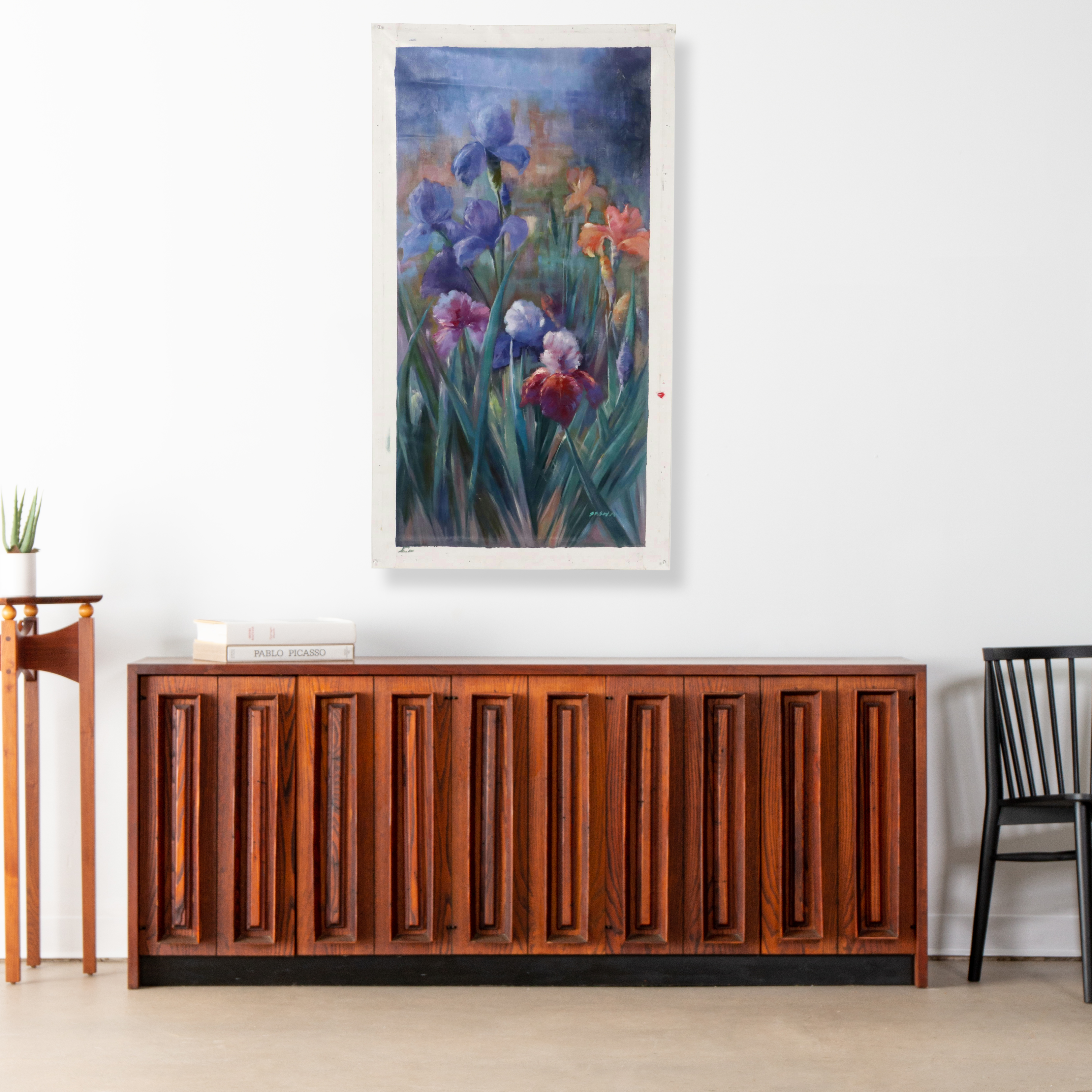 Sasha Floral Oil Painting, 21st Century