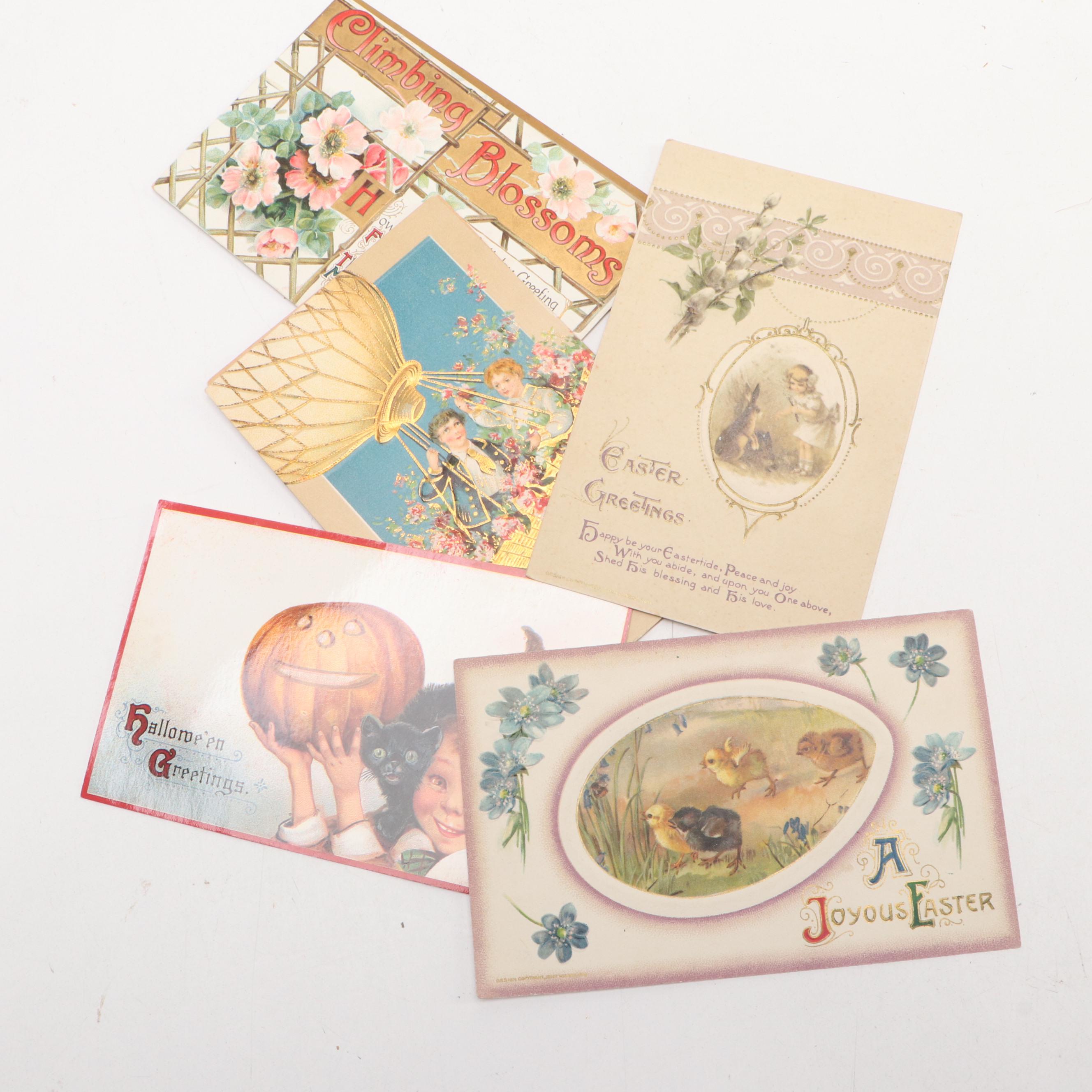 Cincinnati with Other Souvenir and Holiday Postcards, Early to Mid-20th Century