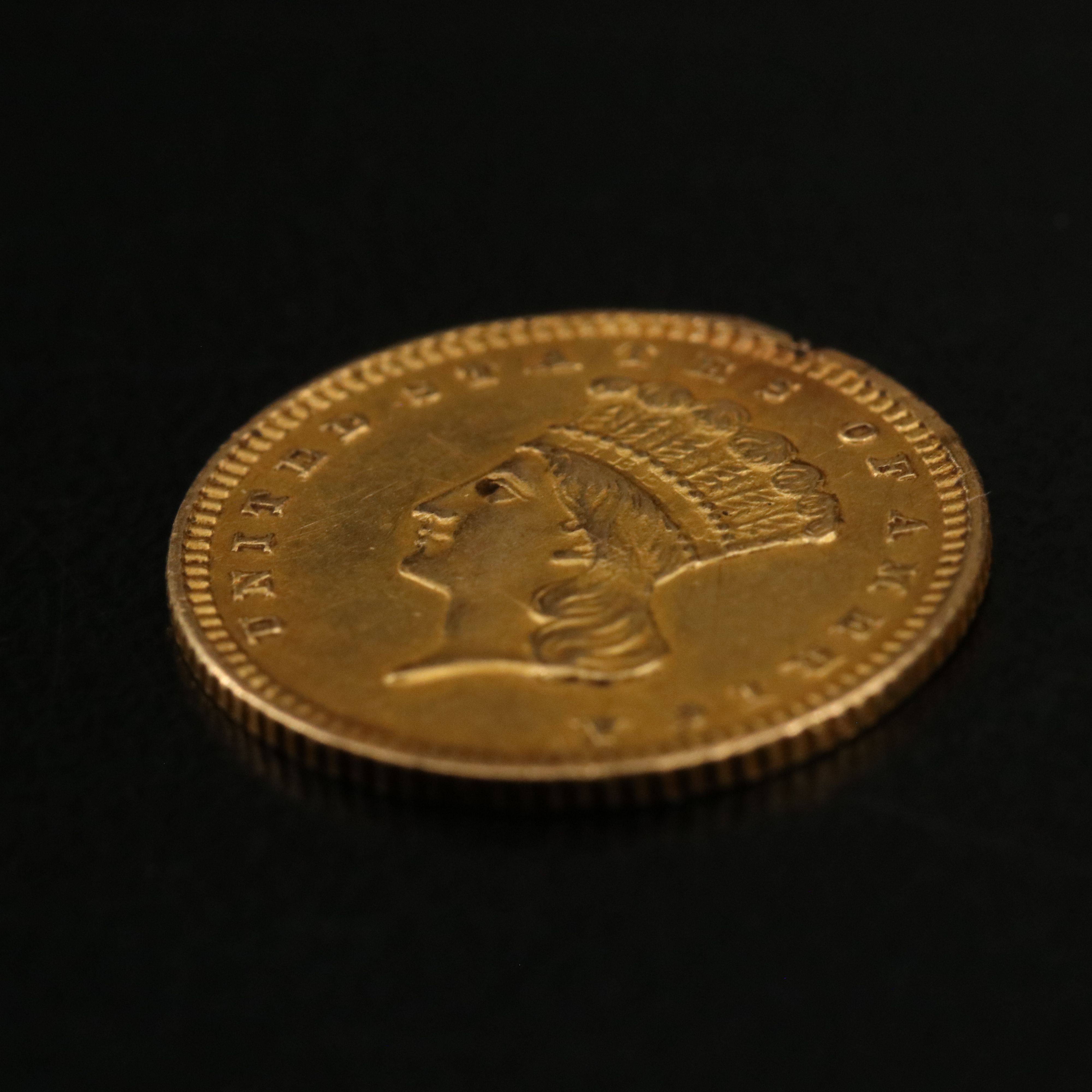 1888 Type III Indian Princess $1 Gold Coin