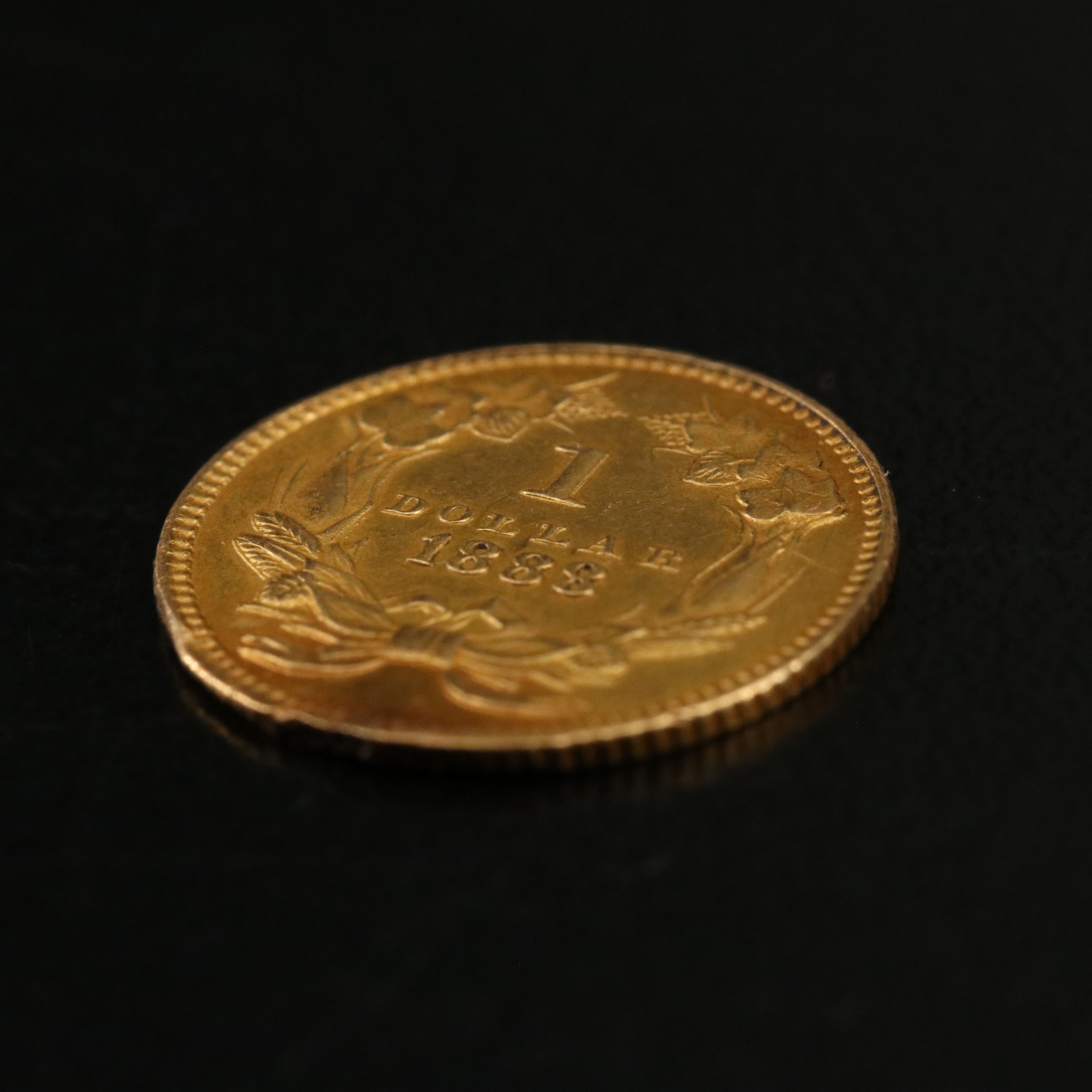 1888 Type III Indian Princess $1 Gold Coin