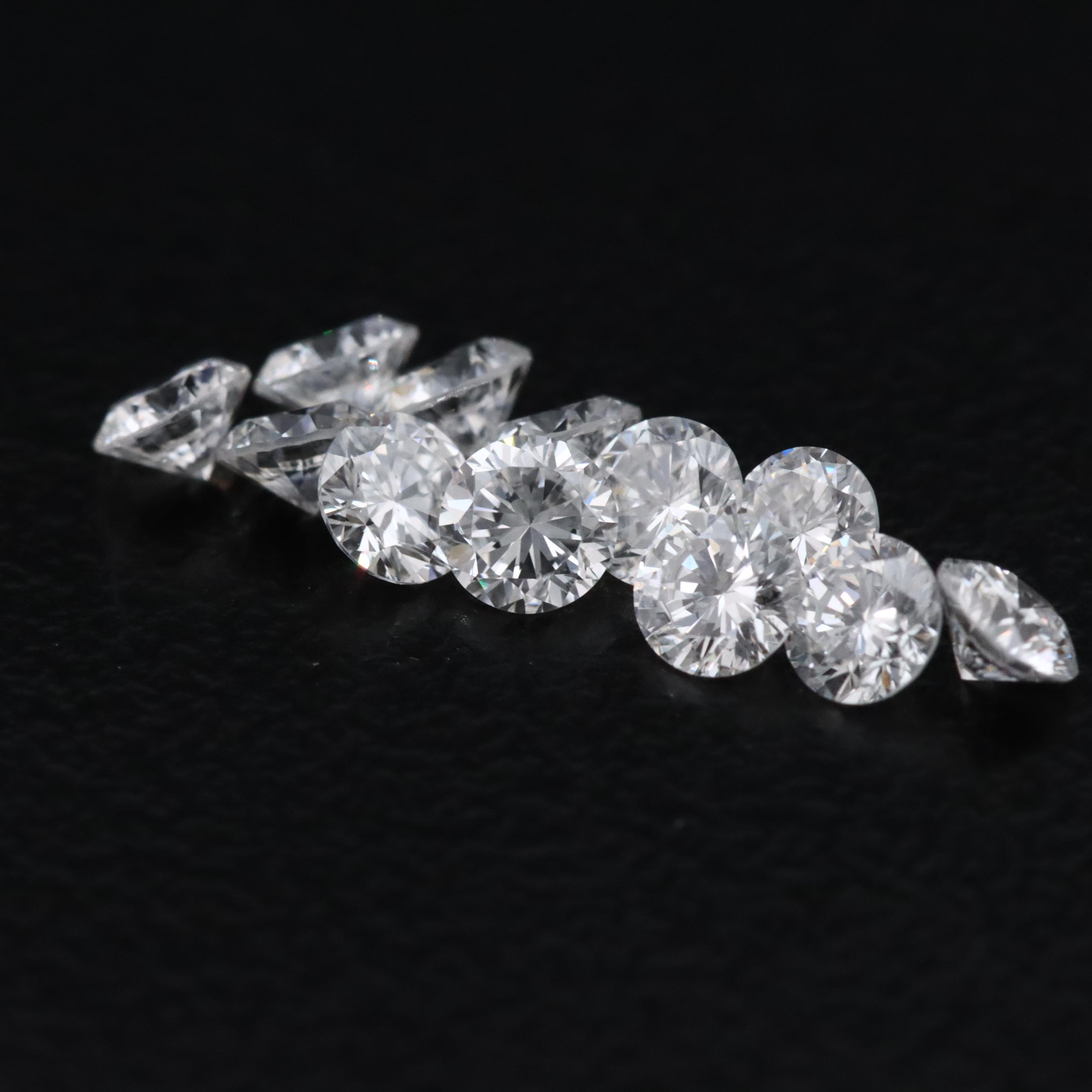 Loose 1.05 CTW Lab Grown Diamonds