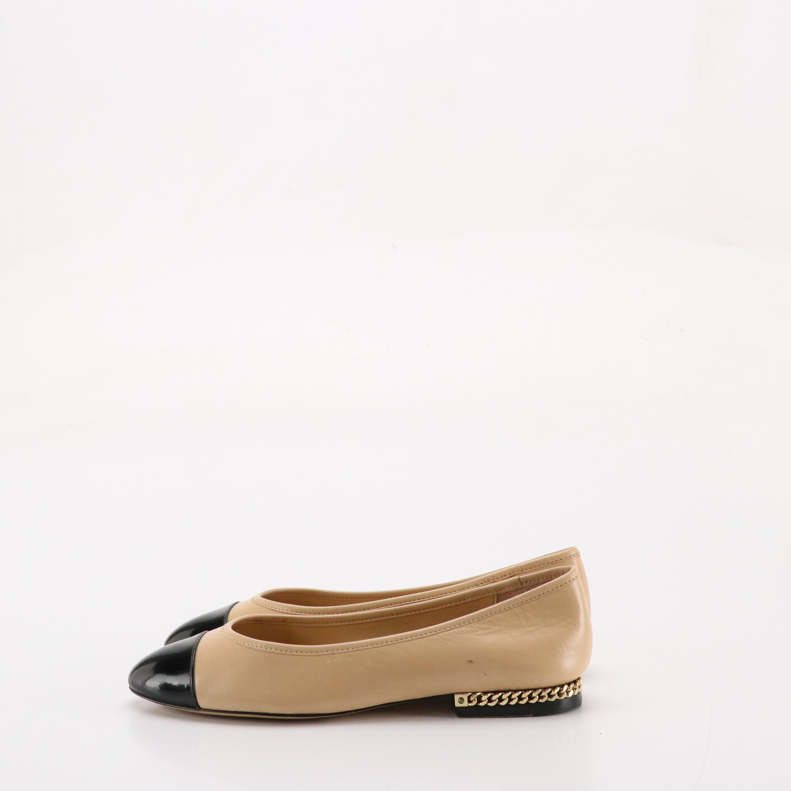 Michael Michael Kors Hayley and Sabrina Cap-Toe Flats in Leather