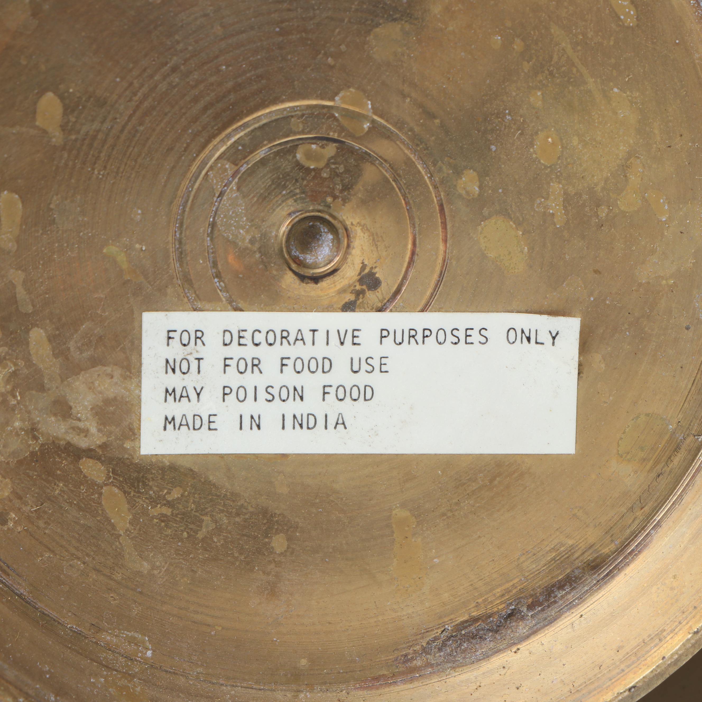 Waldow Tin Lined Copper Mug with Other Brass and Copper Decor