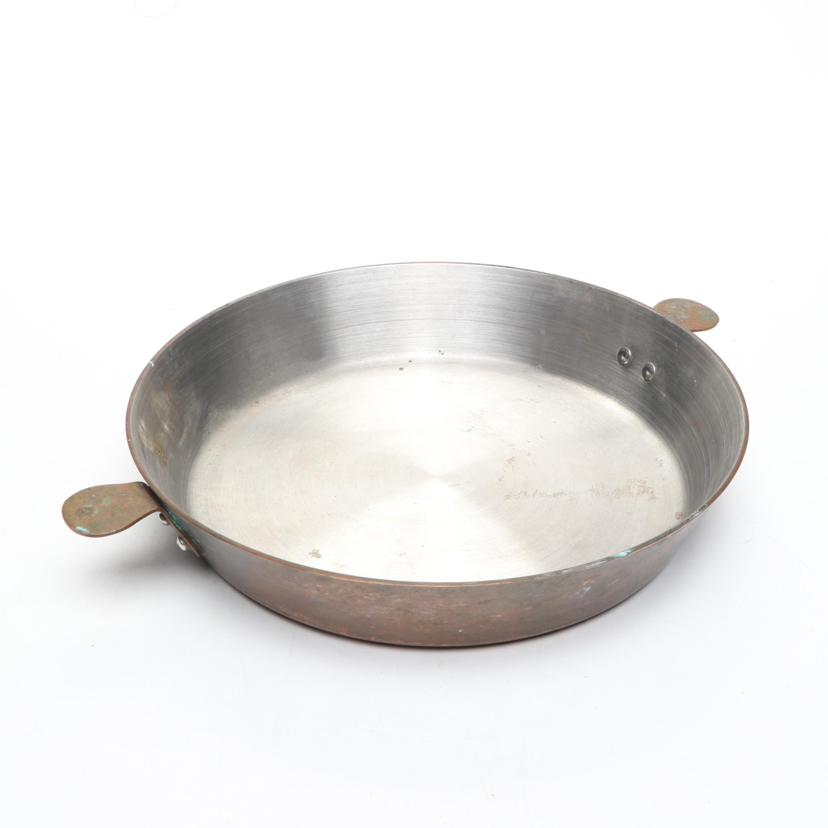 Waldow Tin Lined Copper Mug with Other Brass and Copper Decor