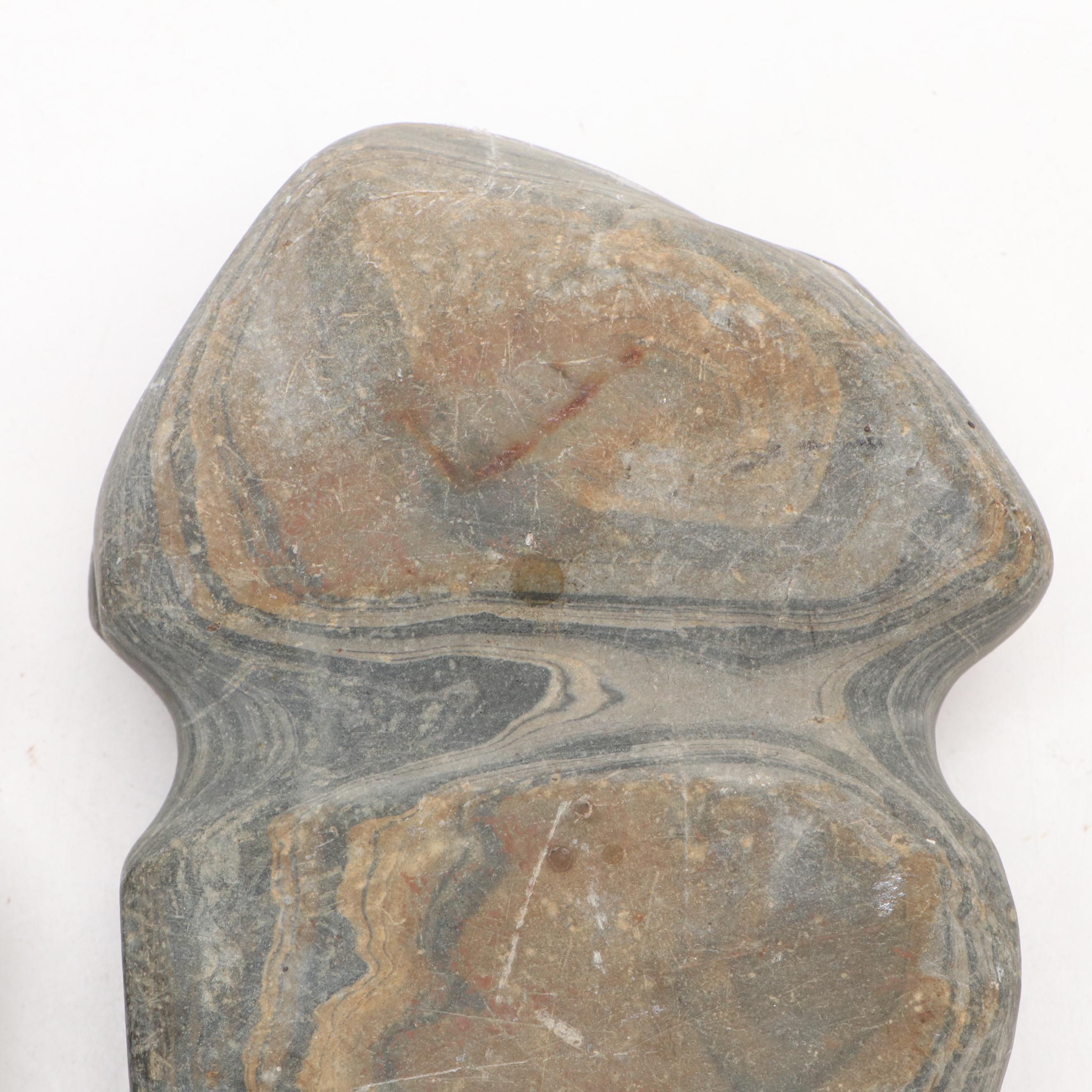 Native American Grooved Stone Axeheads