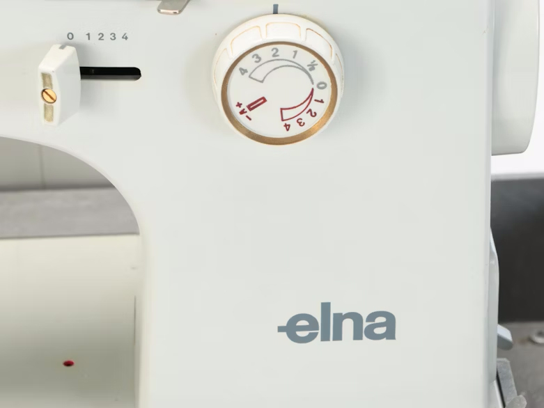 Elna Super Metal Sewing Machine with Accessories